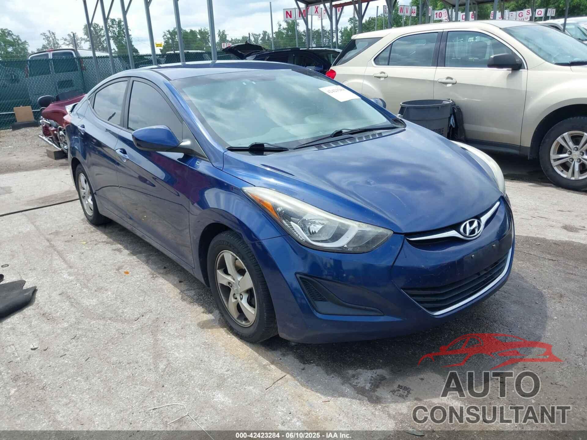 HYUNDAI ELANTRA 2015 - 5NPDH4AE5FH549376