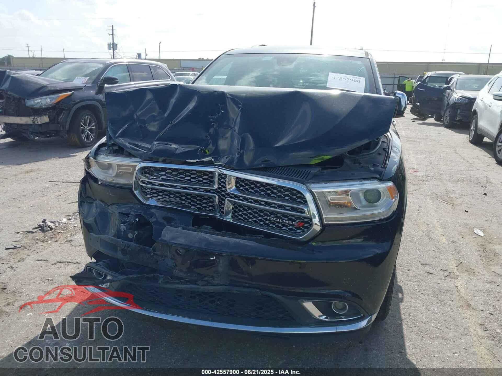 DODGE DURANGO 2017 - 1C4RDHEG6HC660490