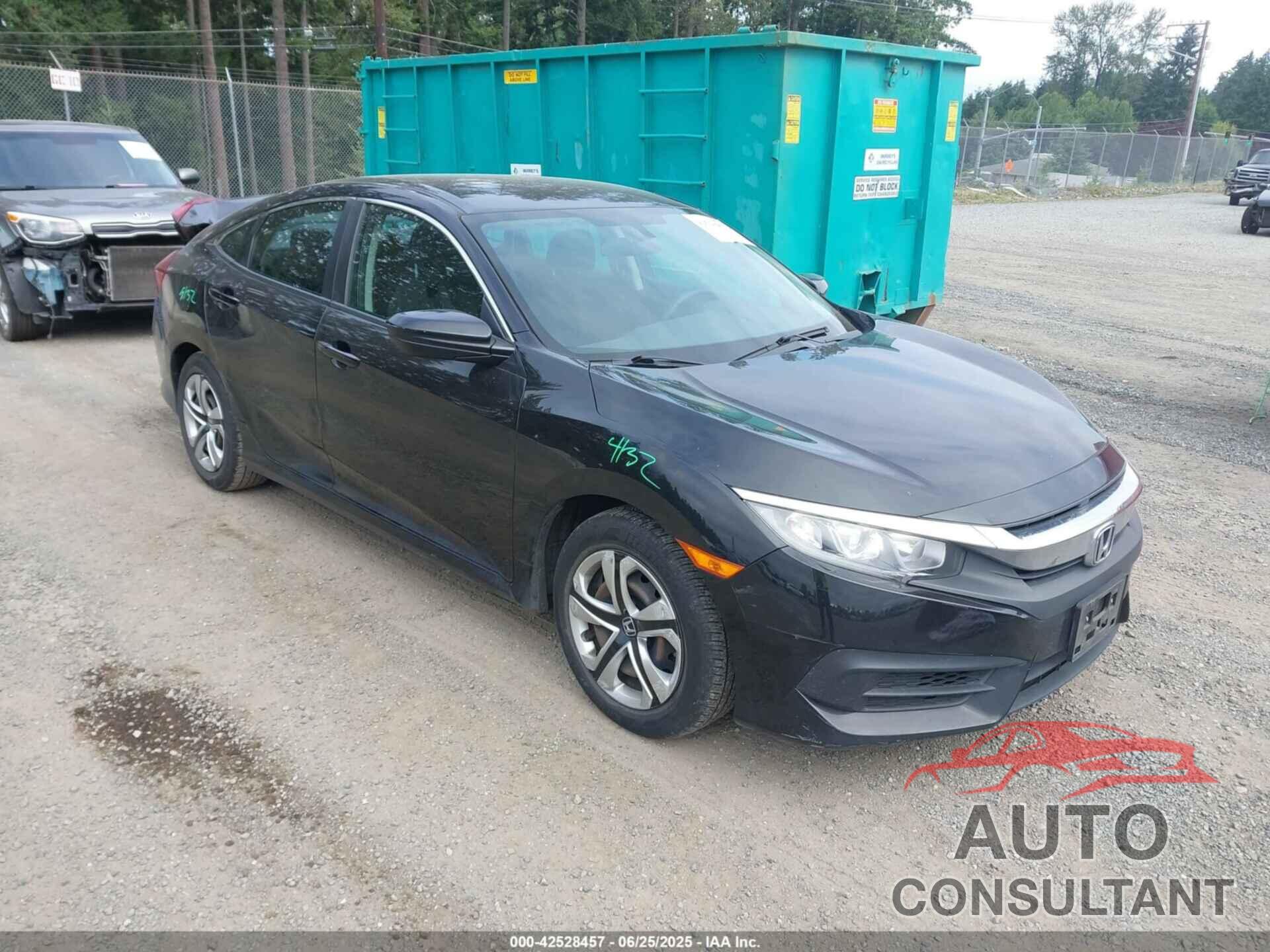 HONDA CIVIC 2016 - 2HGFC2F50GH539659