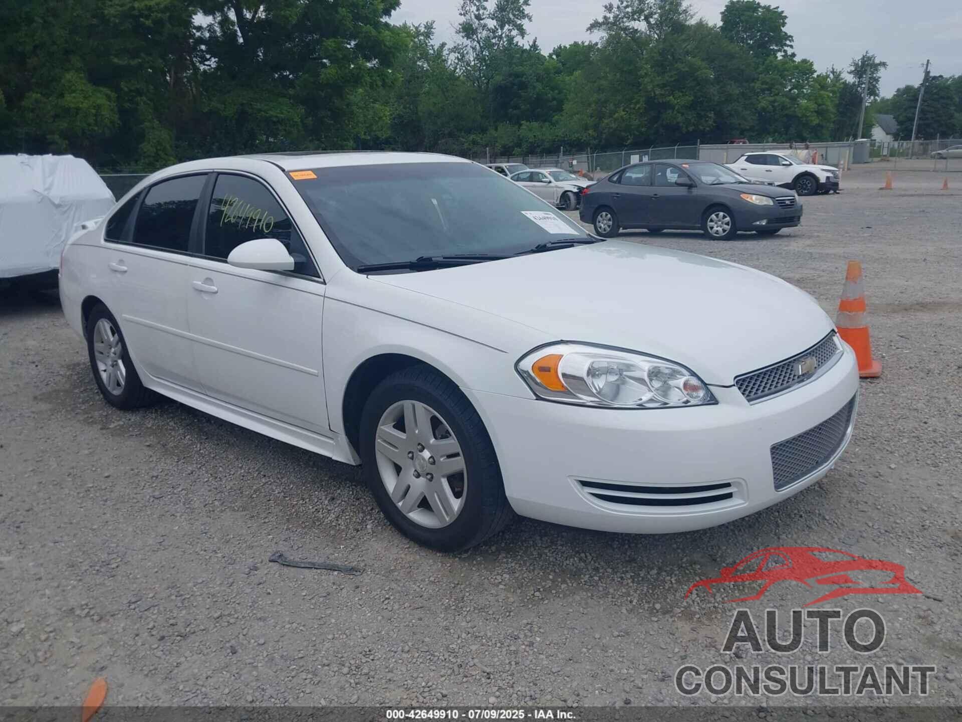 CHEVROLET IMPALA 2013 - 2G1WG5E34D1141971