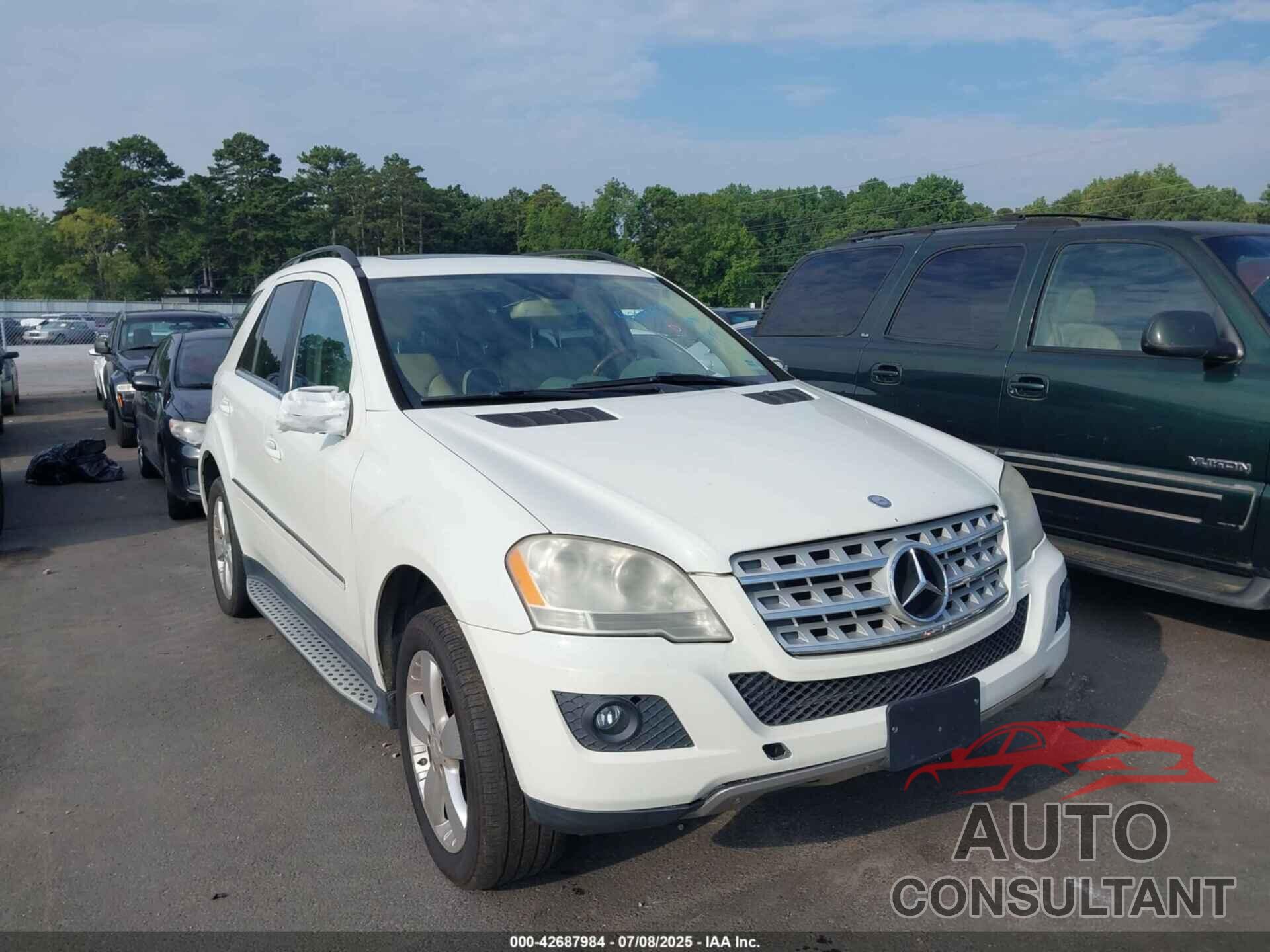 MERCEDES-BENZ ML 350 2010 - 4JGBB8GB7AA570982