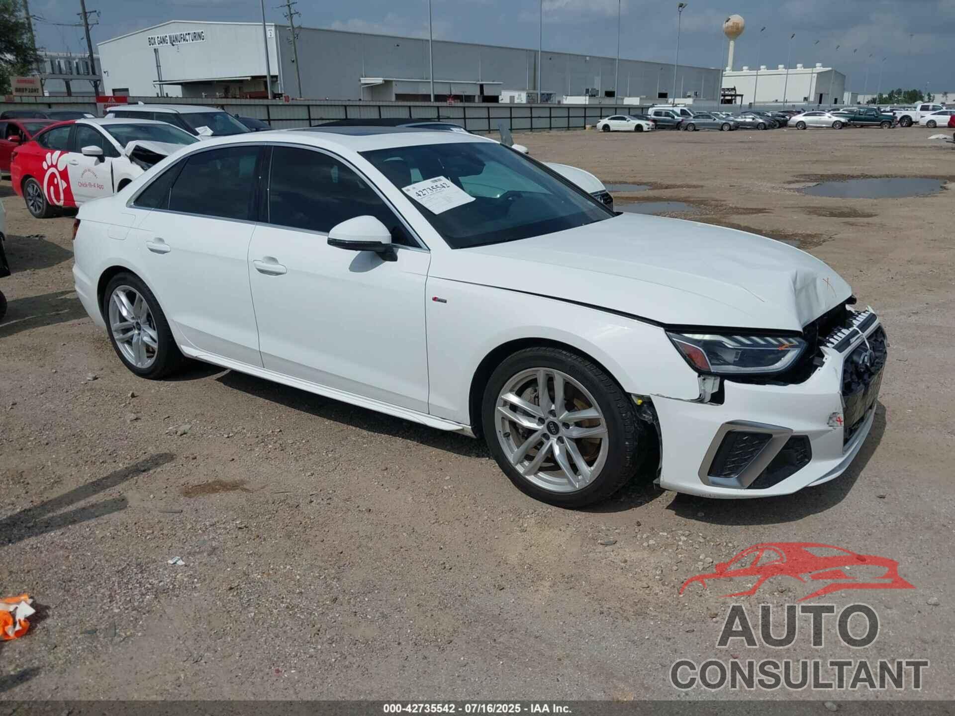 AUDI A4 2024 - WAUEAAF46RN002609