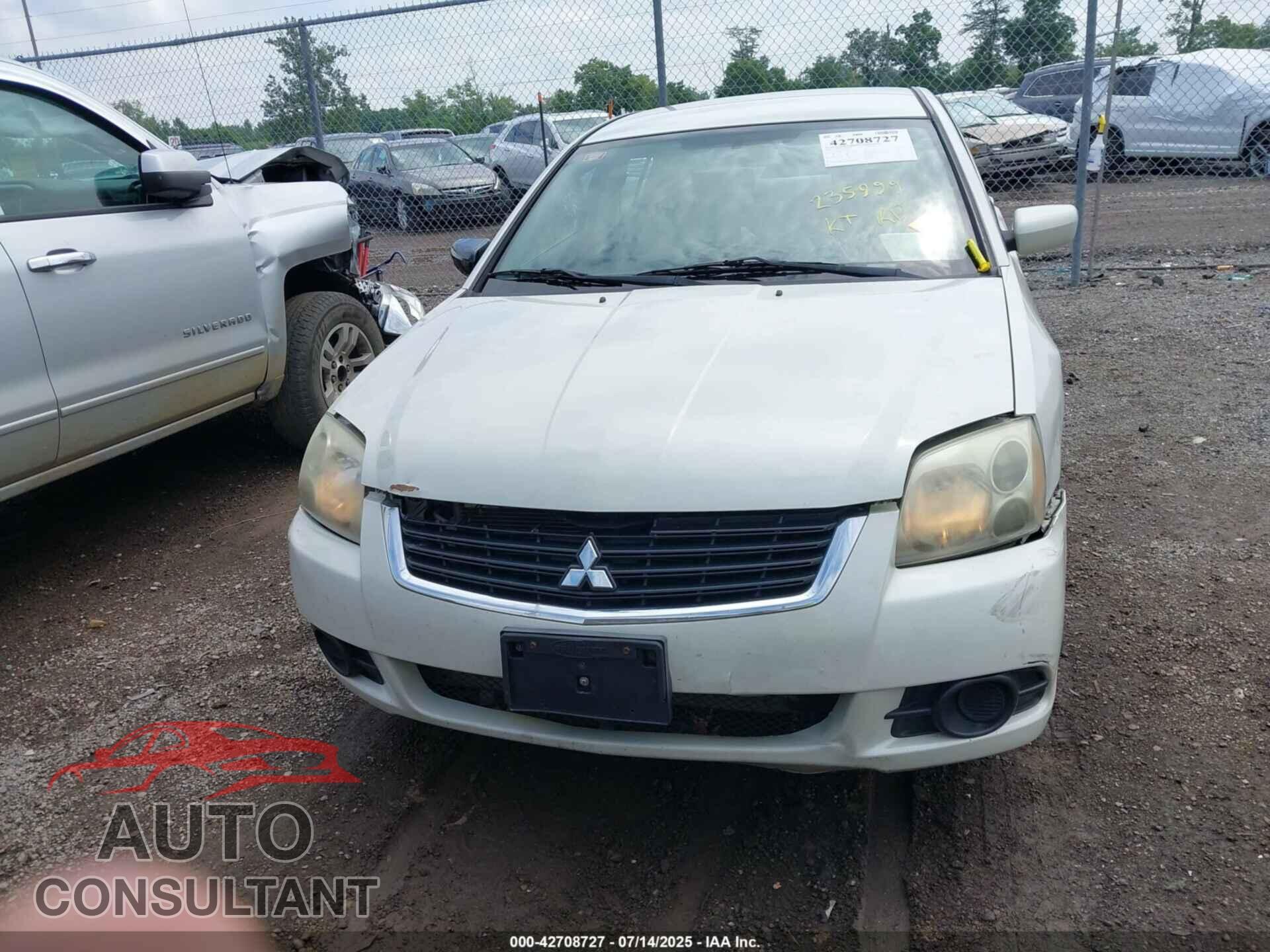 MITSUBISHI GALANT 2009 - 4A3AB36F29E036149