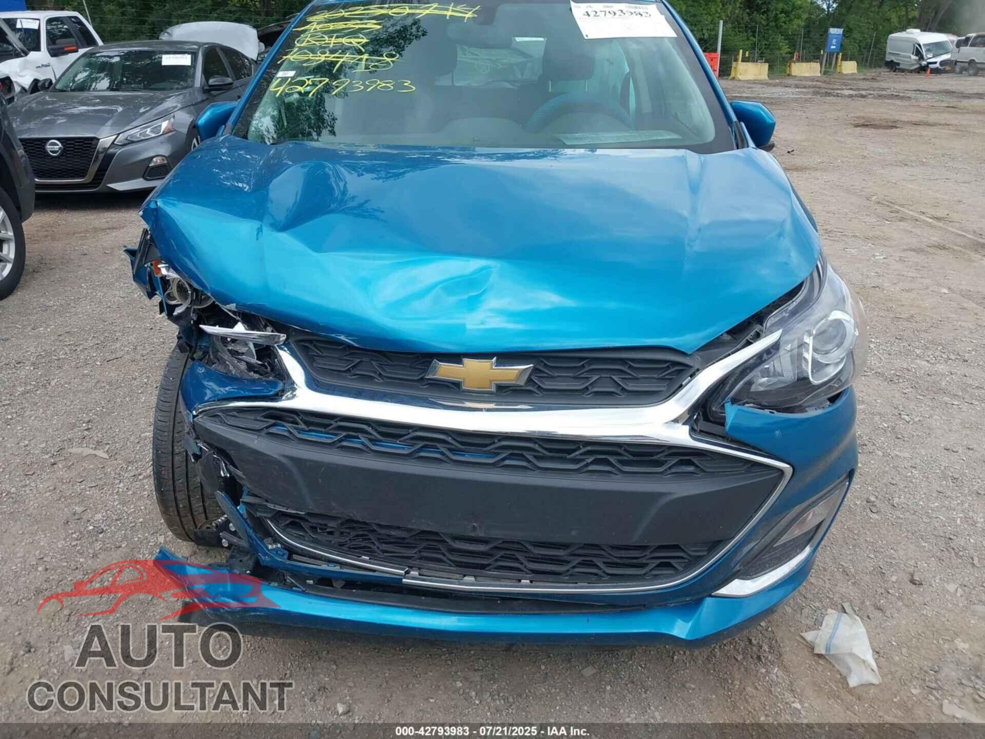 CHEVROLET SPARK 2021 - KL8CD6SA2MC708418