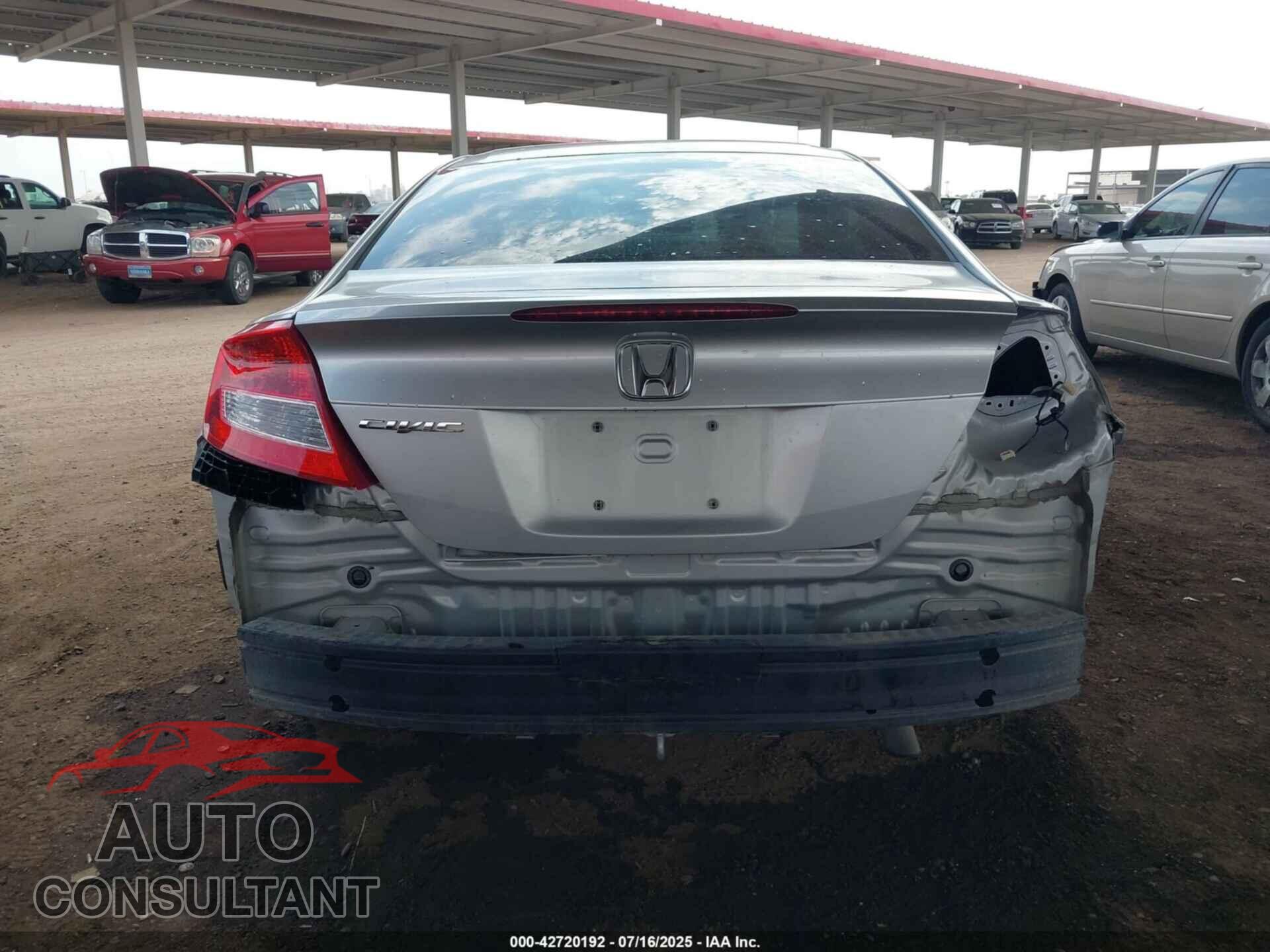 HONDA CIVIC 2012 - 2HGFG3B86CH504726
