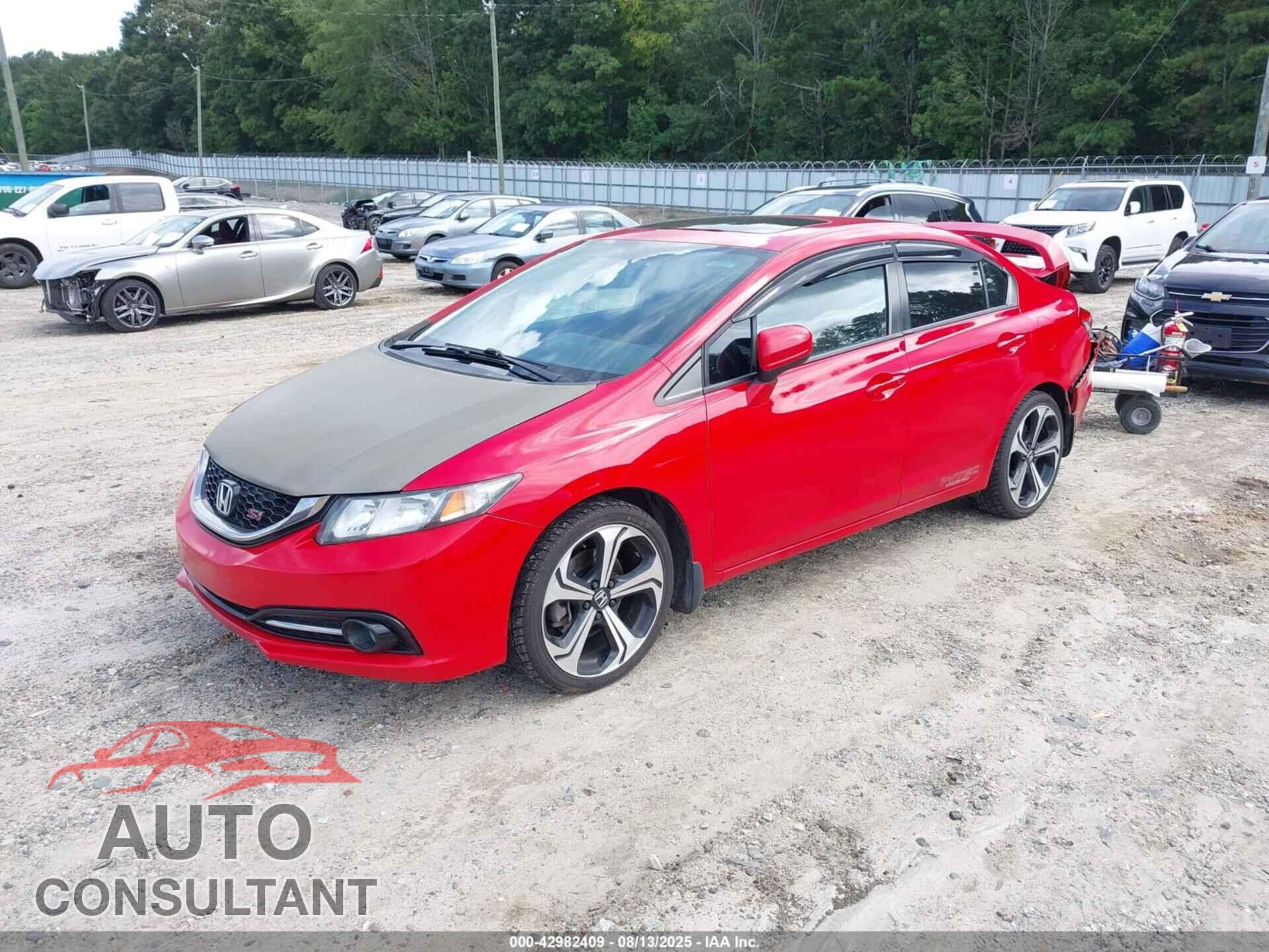 HONDA CIVIC 2015 - 2HGFB6E58FH709003