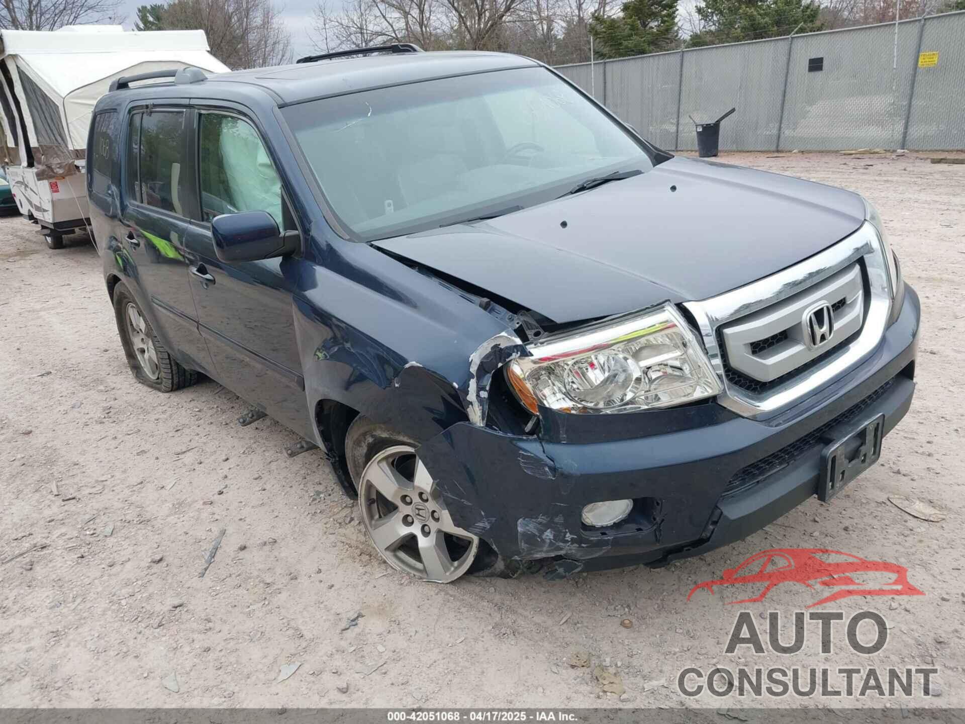 HONDA PILOT 2011 - 5FNYF4H73BB049613