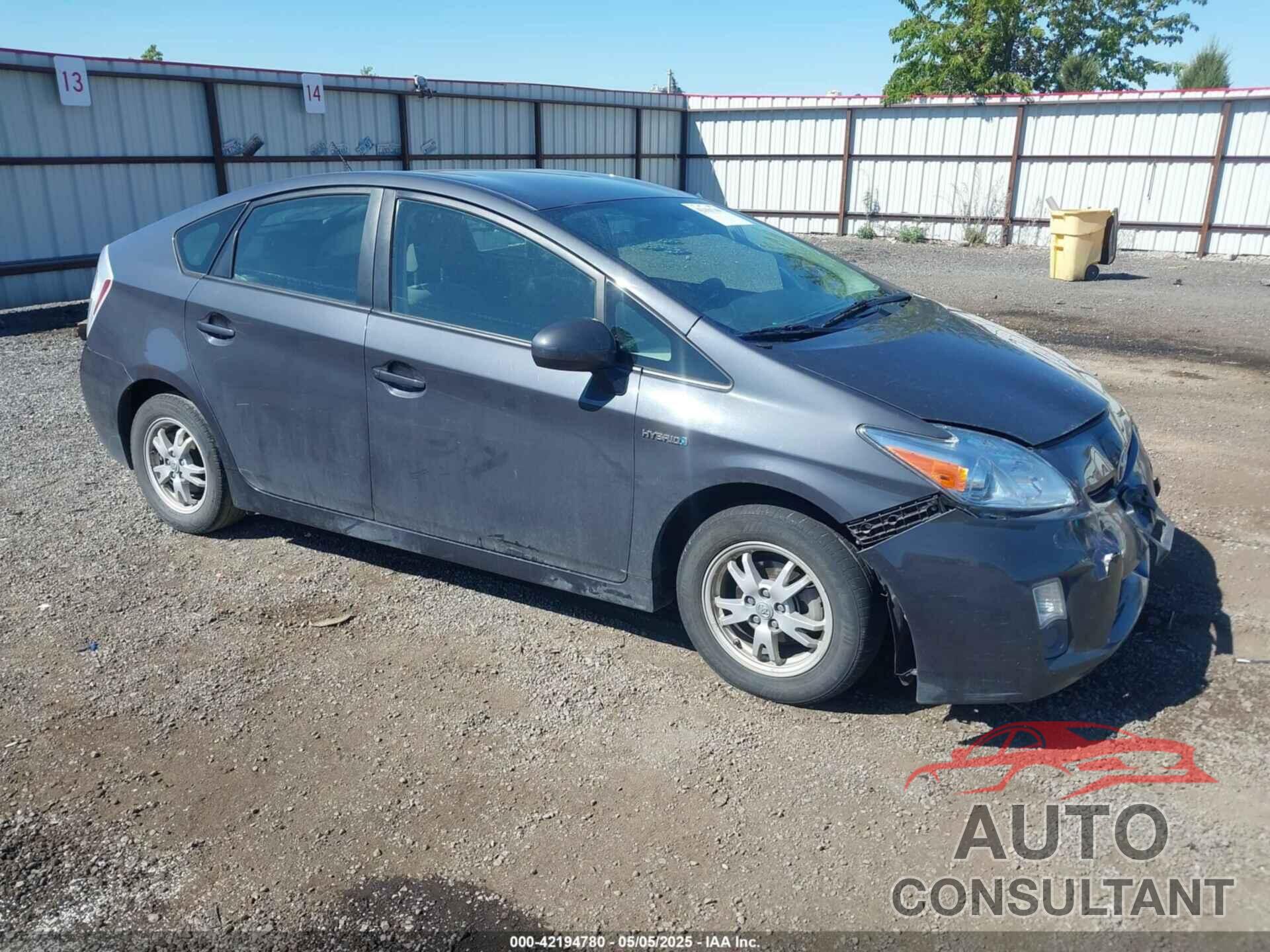 TOYOTA PRIUS 2010 - JTDKN3DU6A5147324