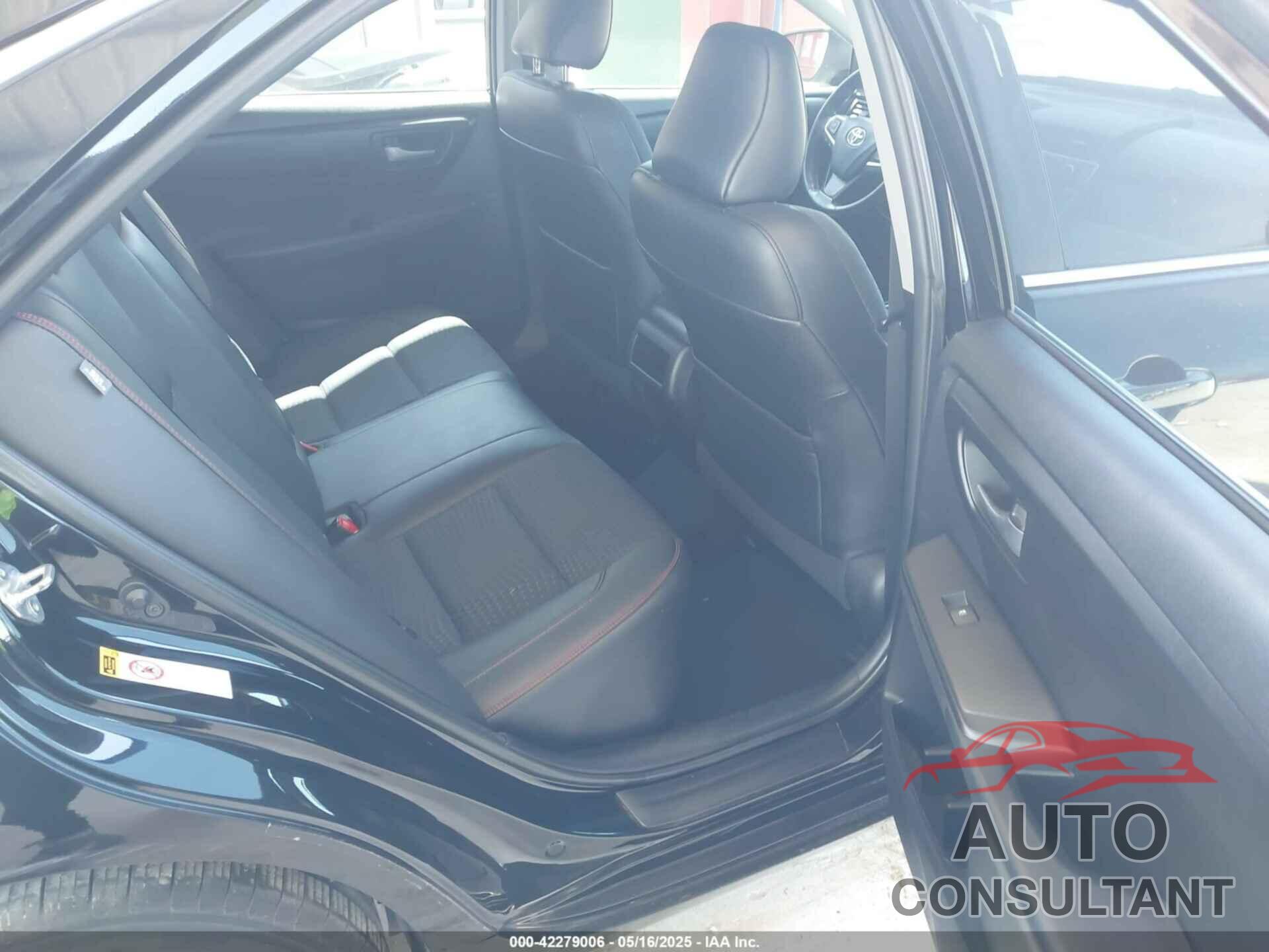 TOYOTA CAMRY 2015 - 4T1BF1FK4FU977614