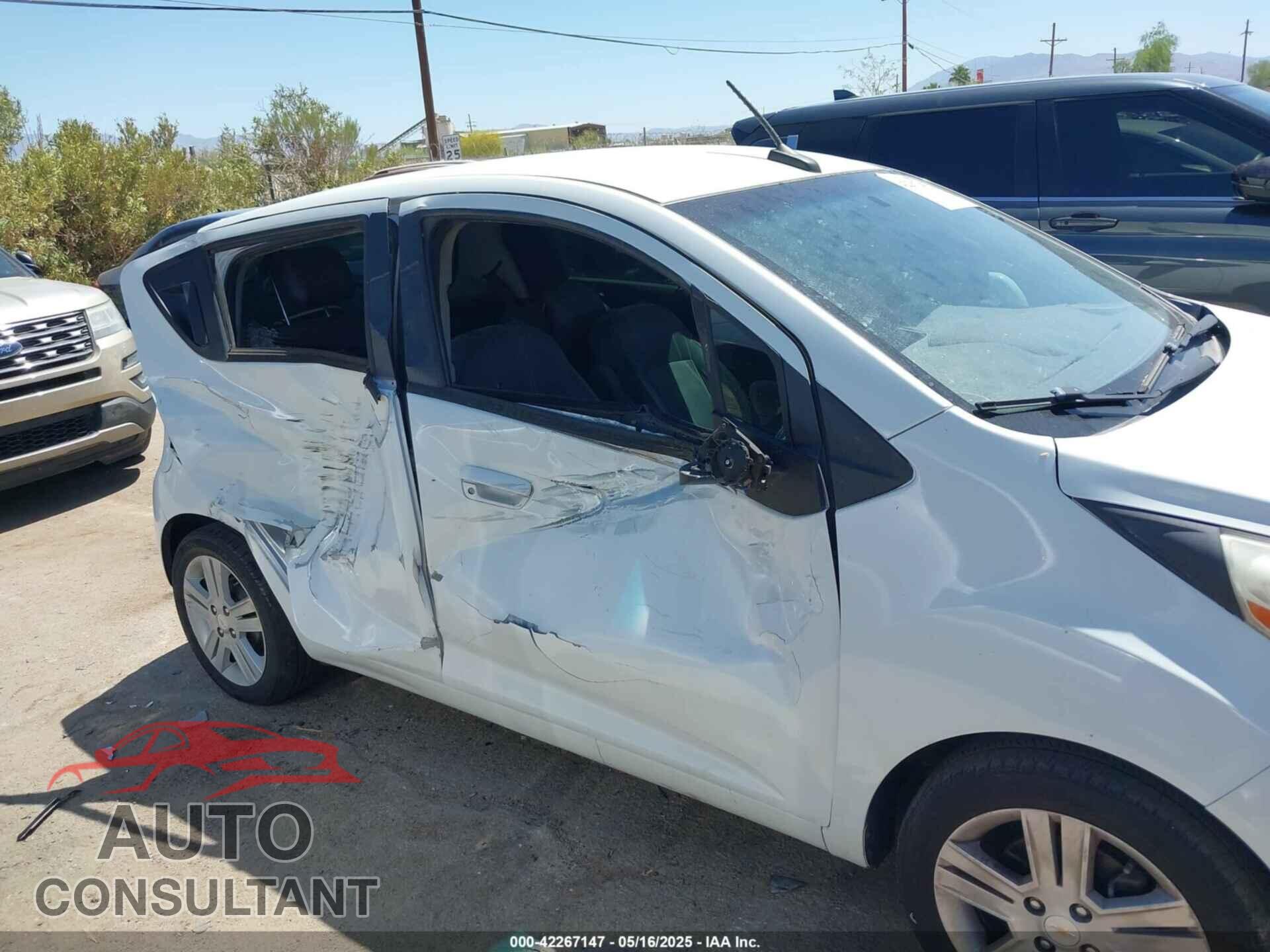 CHEVROLET SPARK 2014 - KL8CD6S96EC551533