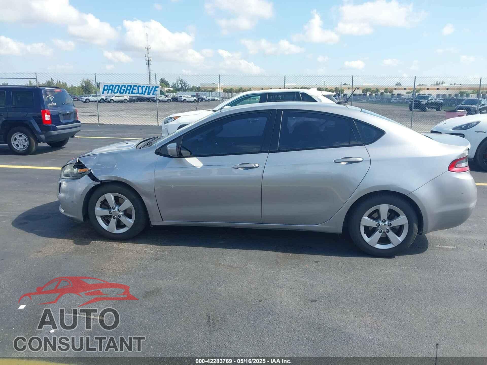 DODGE DART 2016 - 1C3CDFBB3GD538282