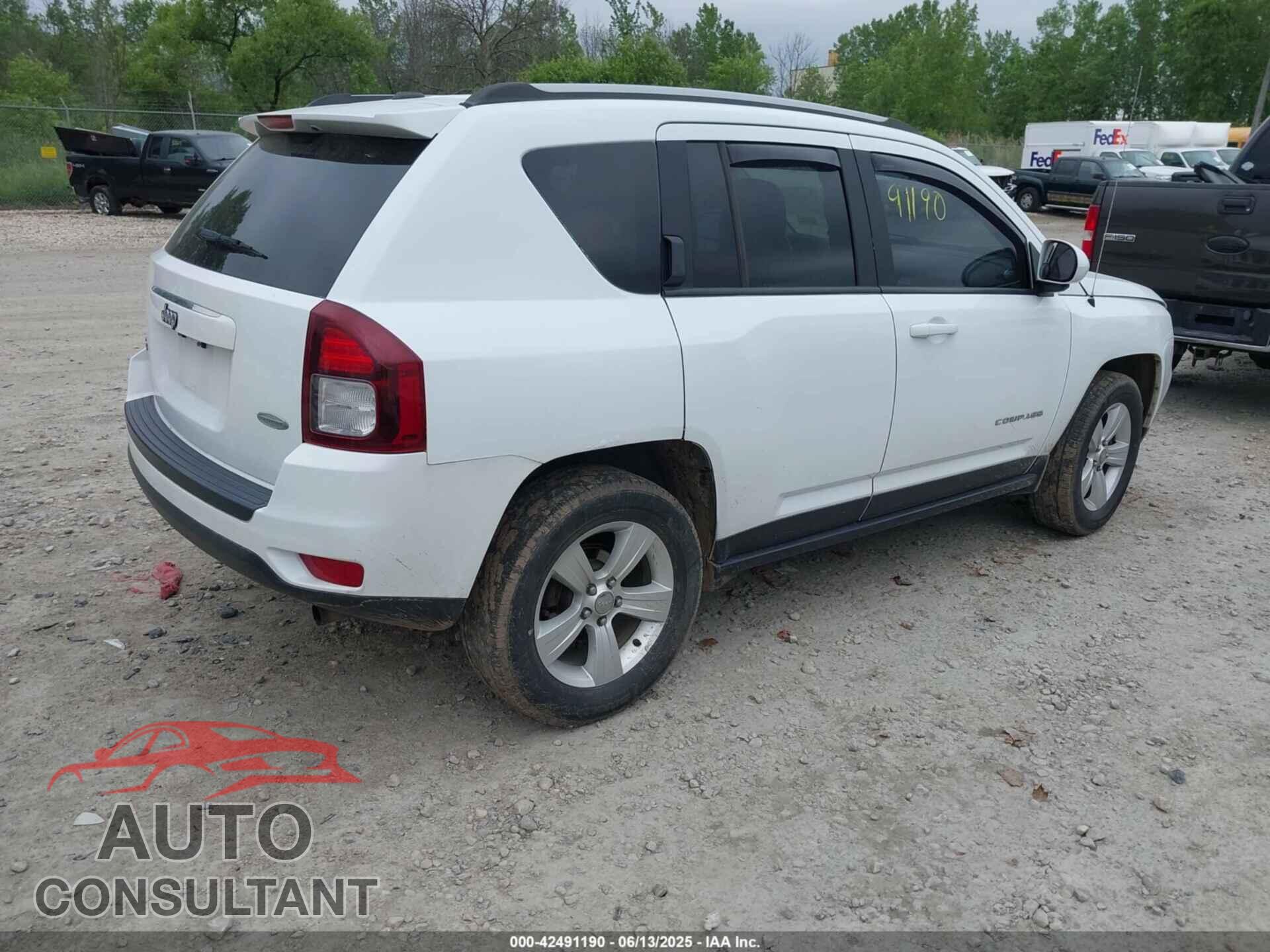 JEEP COMPASS 2017 - 1C4NJDEB8HD191305
