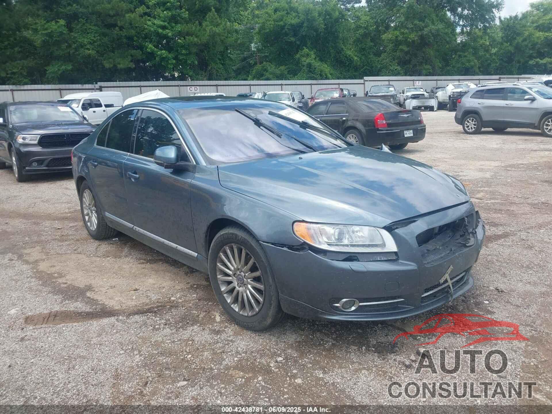 VOLVO S80 2012 - YV1952AS3C1160547
