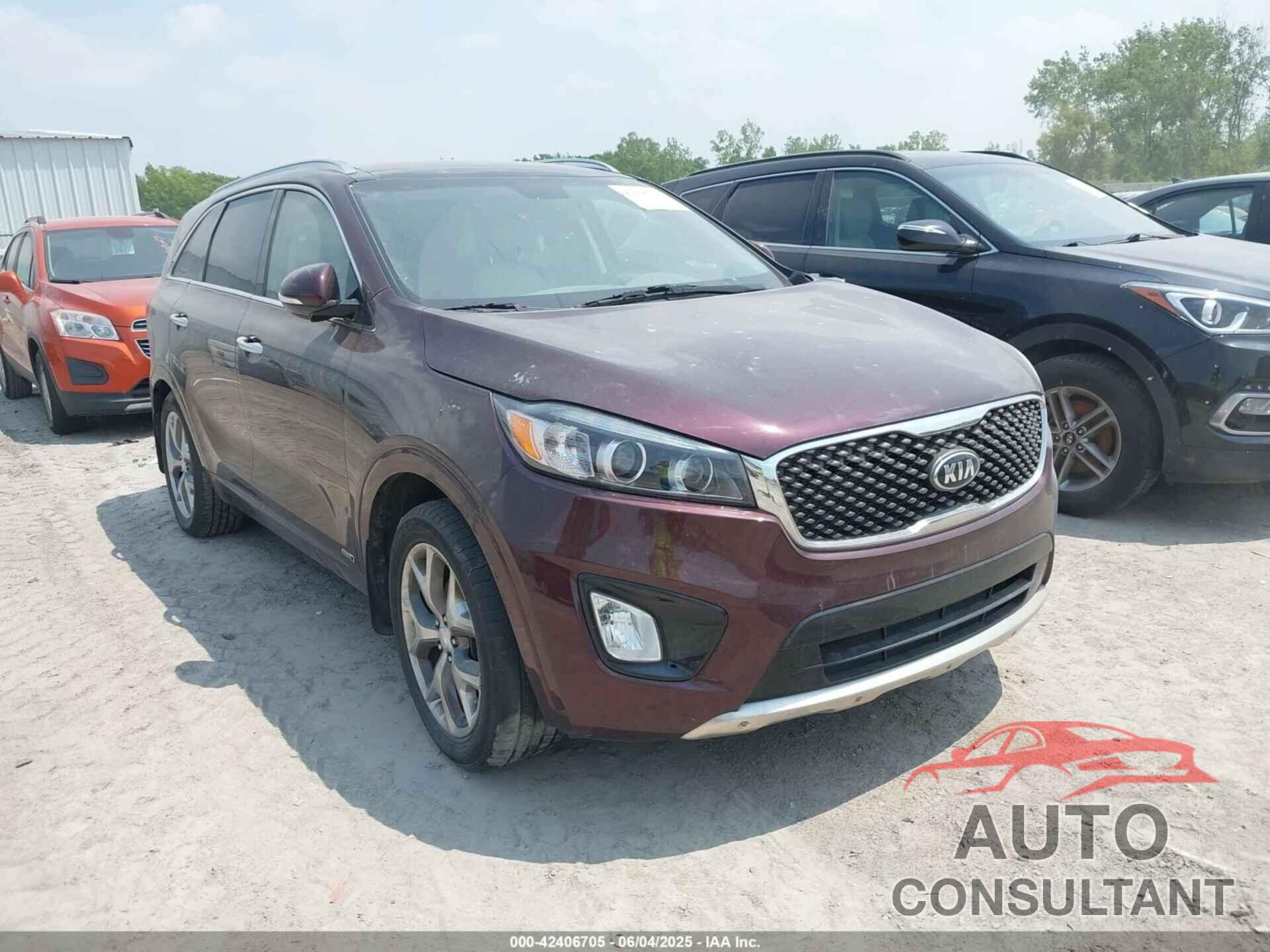 KIA SORENTO 2016 - 5XYPKDA50GG122419