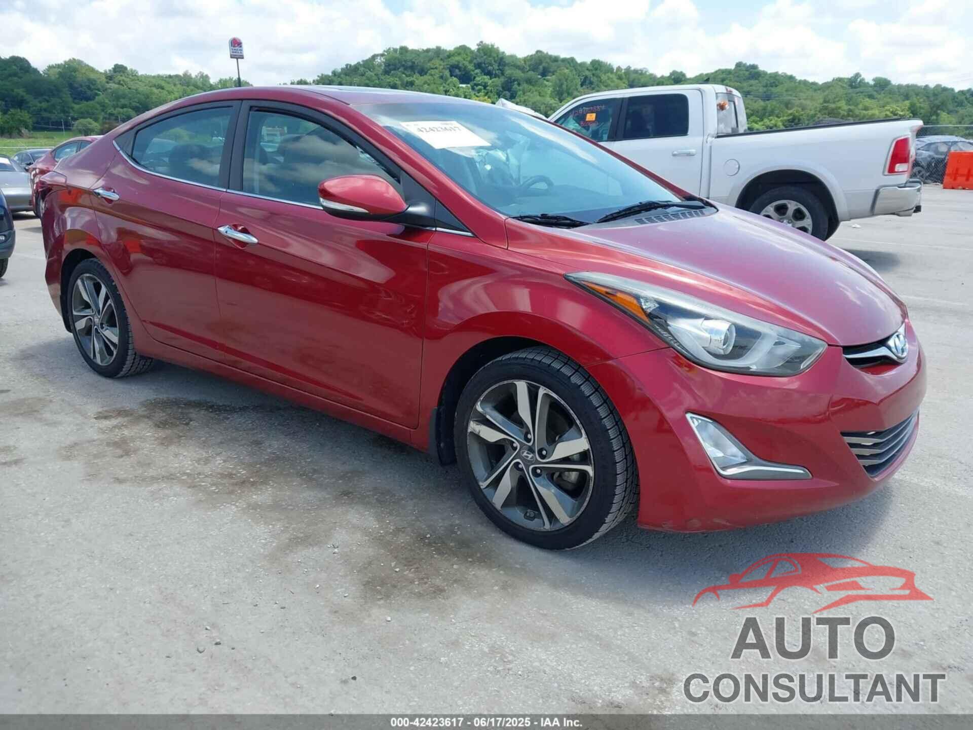 HYUNDAI ELANTRA 2016 - 5NPDH4AE4GH656193