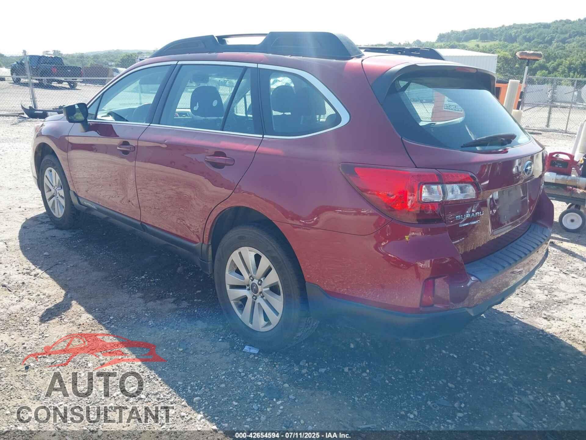 SUBARU OUTBACK 2017 - 4S4BSAAC6H3322875