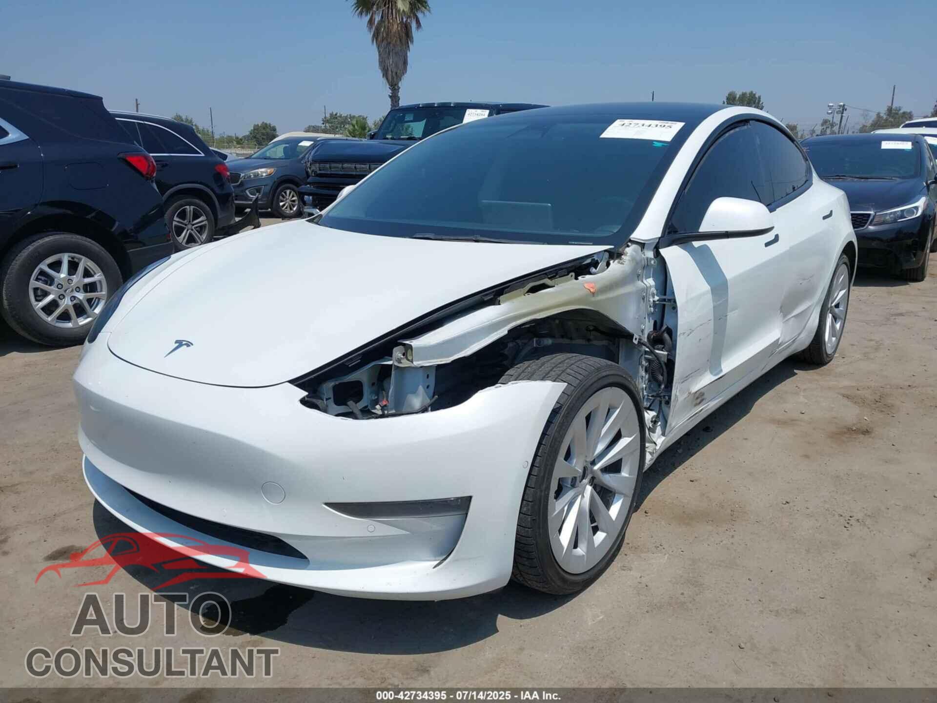 TESLA MODEL 3 2022 - 5YJ3E1EBXNF297821