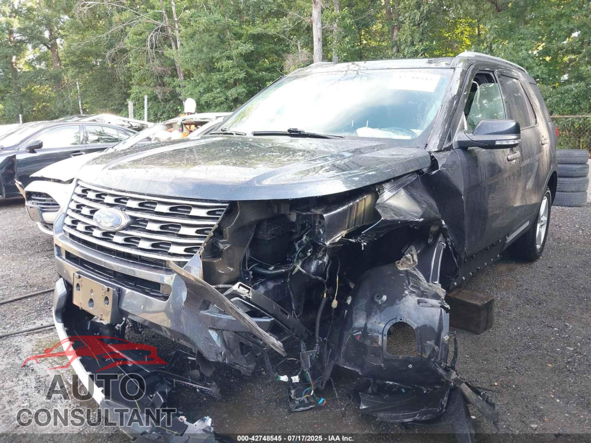 FORD EXPLORER 2017 - 1FM5K8D88HGA26228