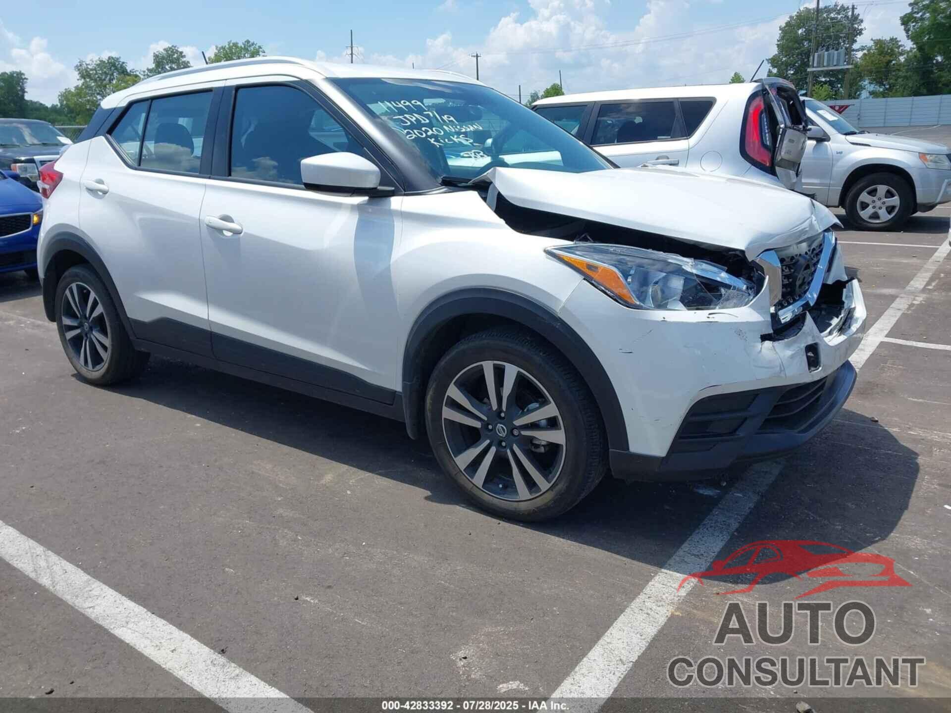 NISSAN KICKS 2020 - 3N1CP5CV8LL570030