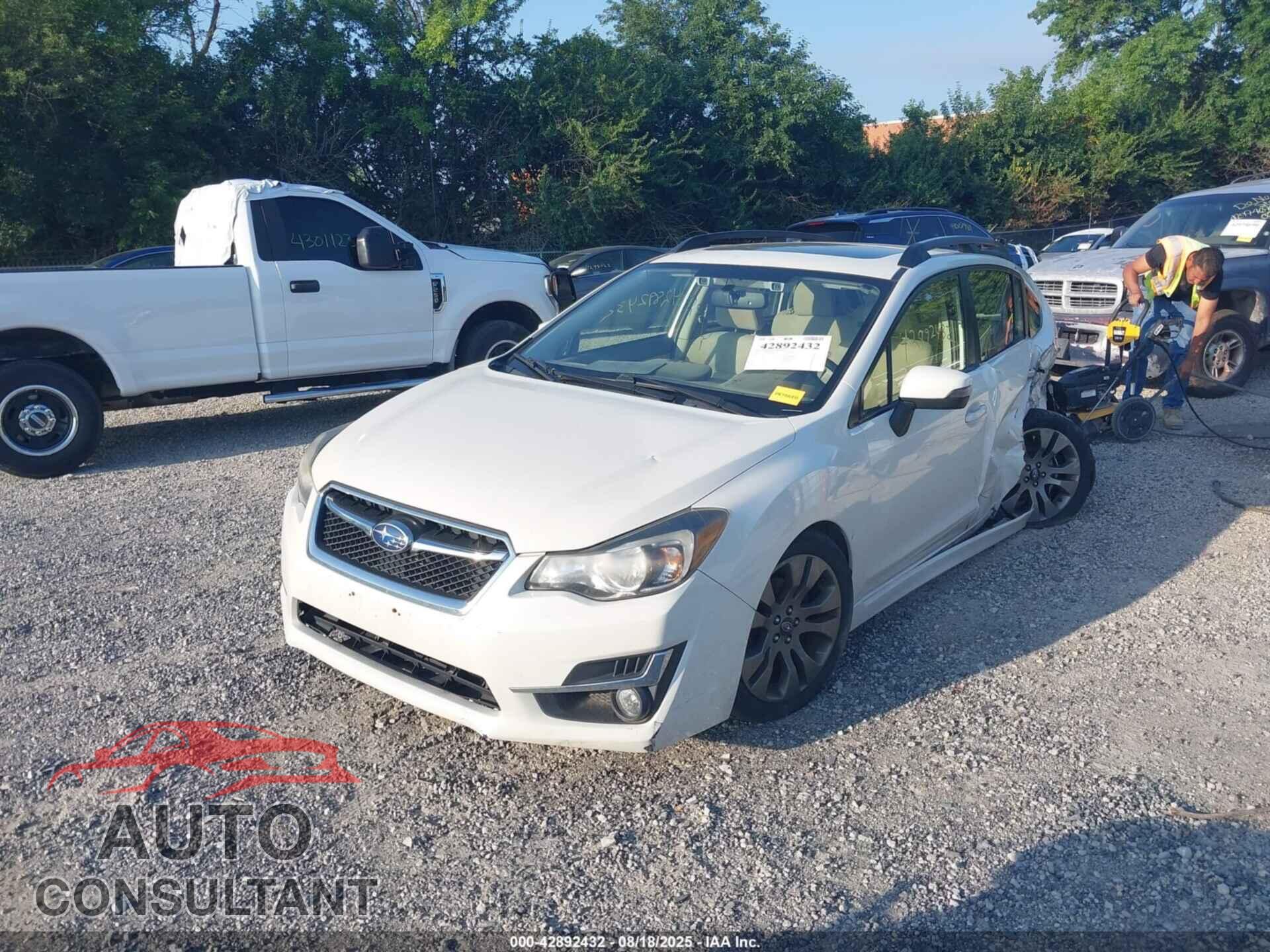 SUBARU IMPREZA 2015 - JF1GPAY63F8234982