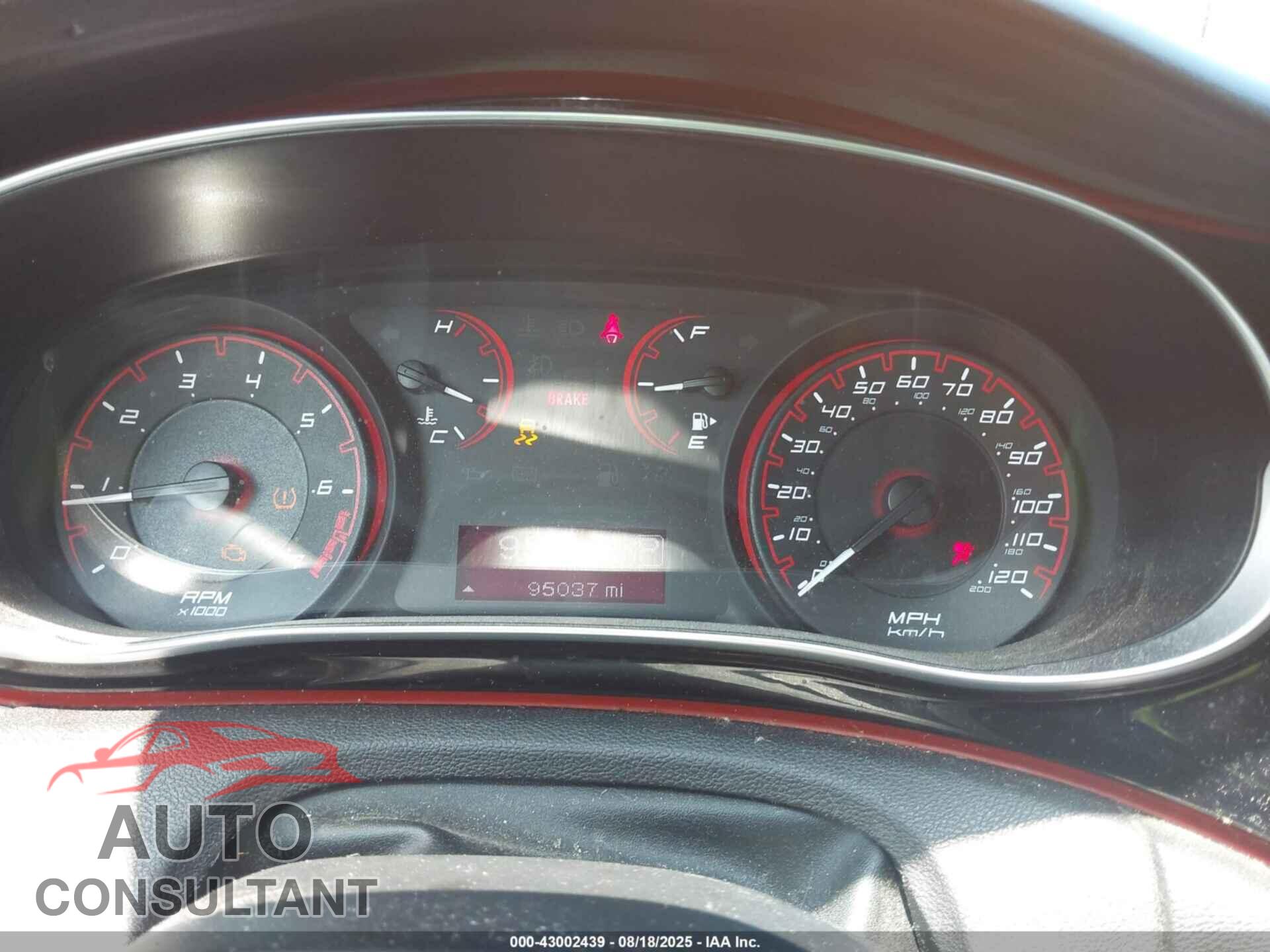 DODGE DART 2014 - 1C3CDFBB2ED825416