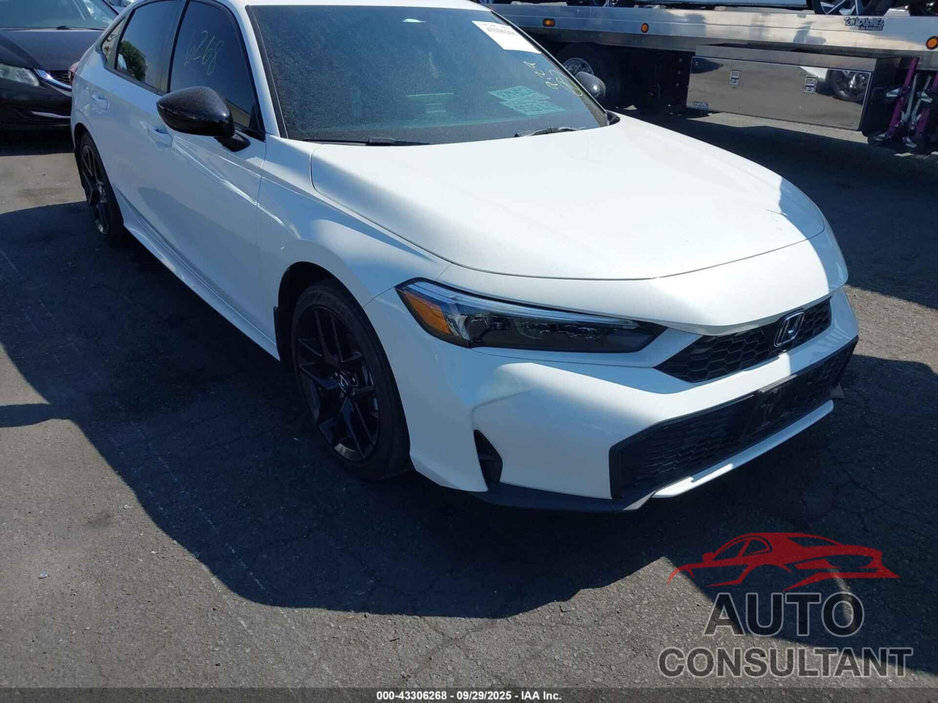 HONDA CIVIC HYBRID 2025 - 2HGFE4F83SH318727