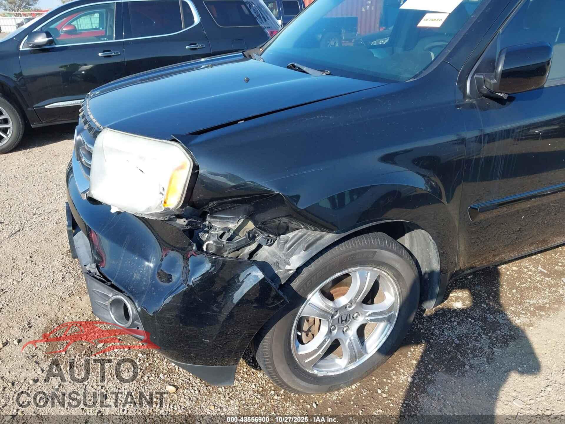 HONDA PILOT 2012 - 5FNYF3H41CB035663