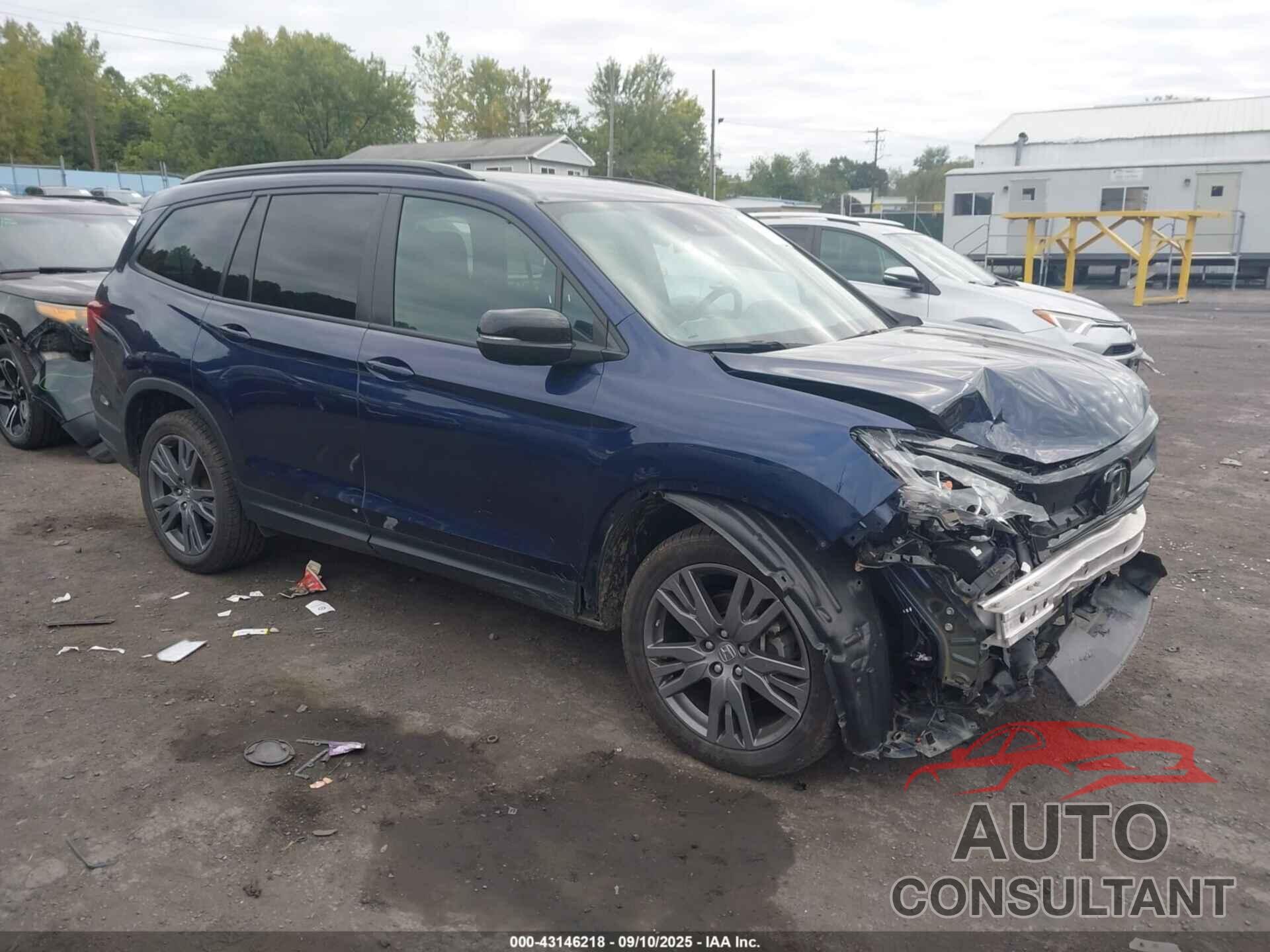 HONDA PILOT 2022 - 5FNYF6H35NB019042