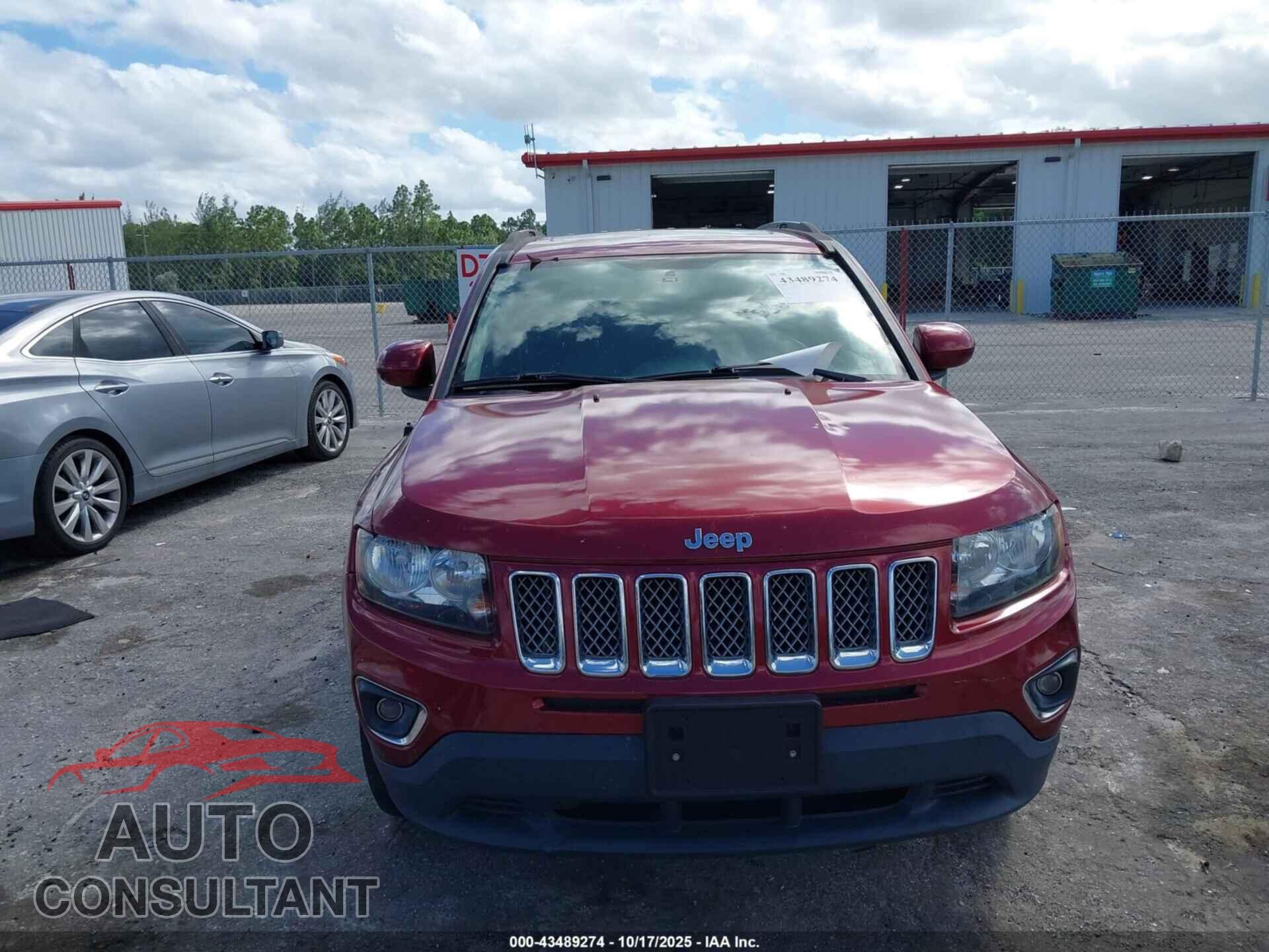 JEEP COMPASS 2017 - 1C4NJCEA3HD157015