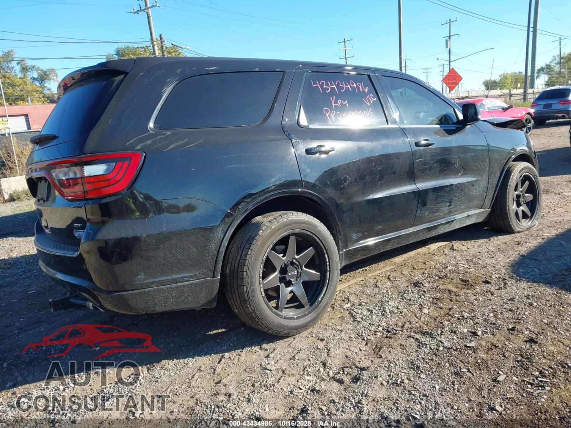 DODGE DURANGO 2019 - 1C4RDHDGXKC743560