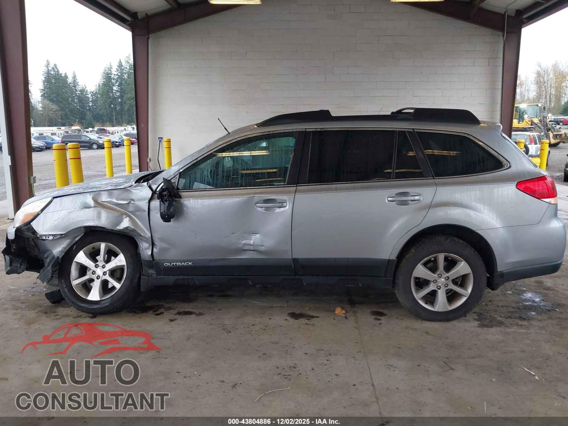 SUBARU OUTBACK 2013 - 4S4BRBPC1D3211833