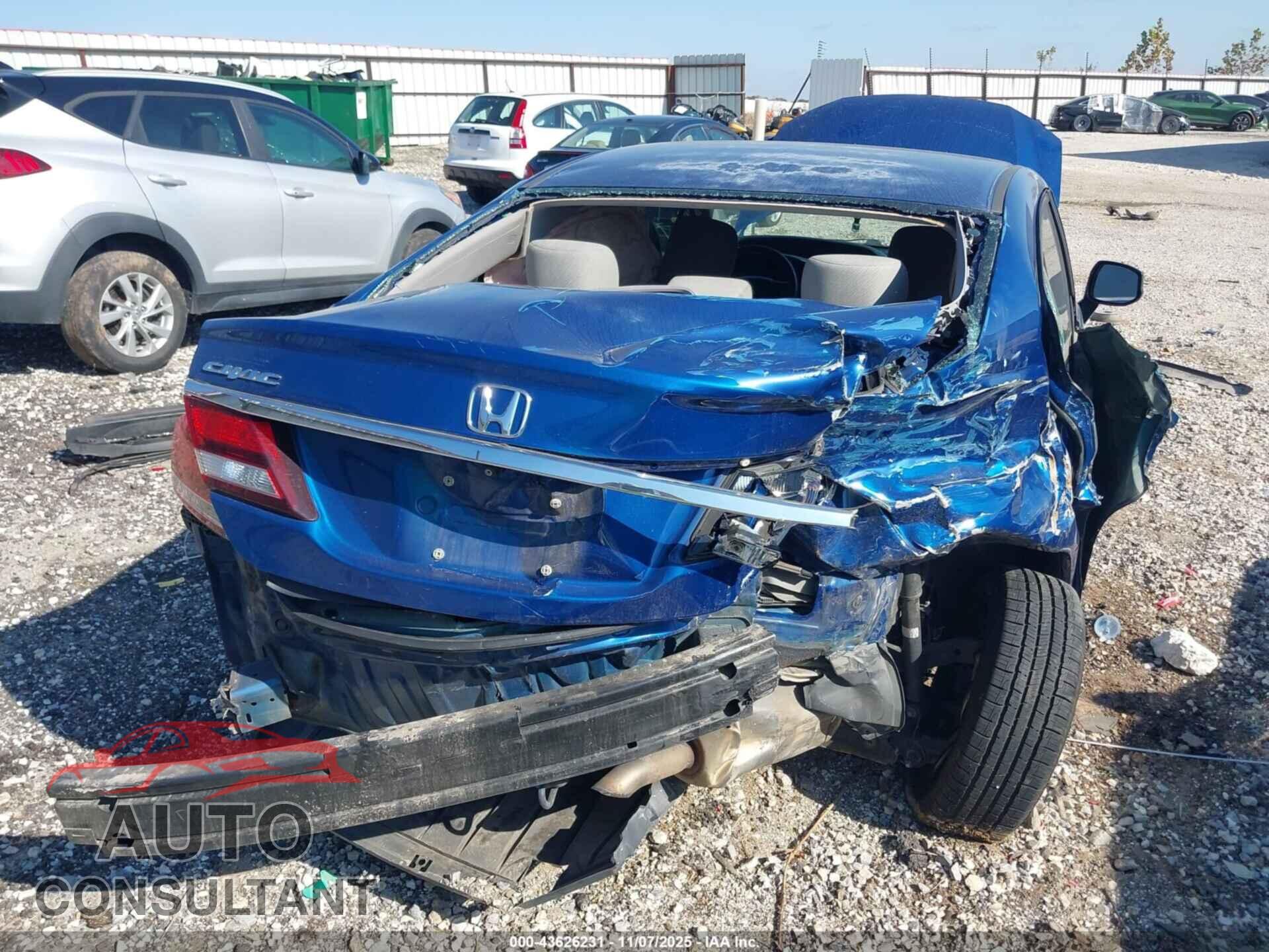 HONDA CIVIC 2013 - 19XFB2F52DE043318