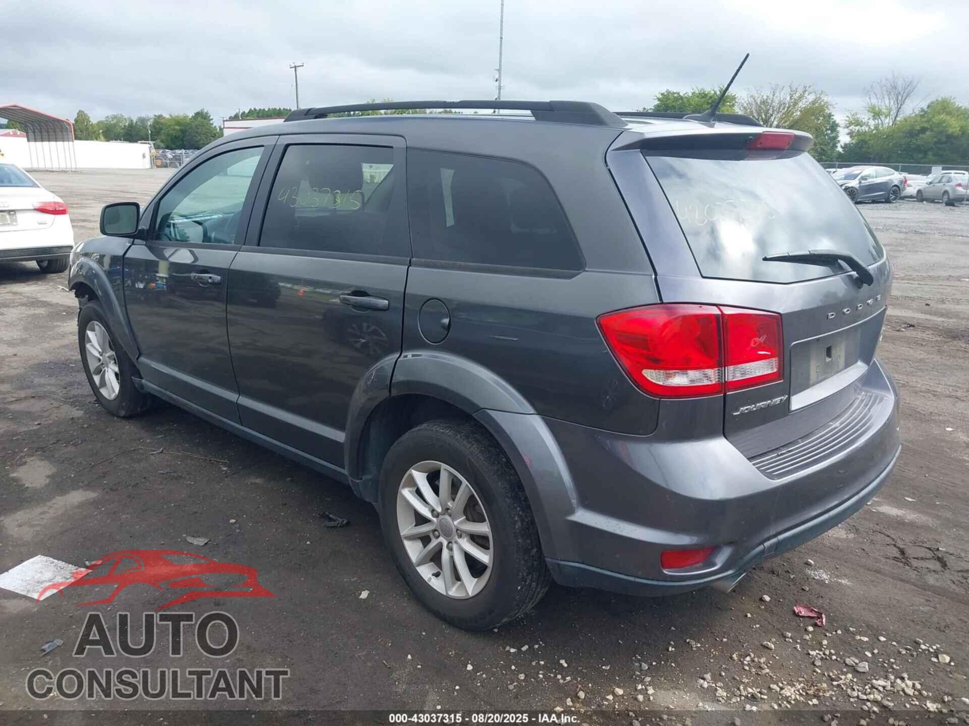 DODGE JOURNEY 2017 - 3C4PDCBG8HT532321