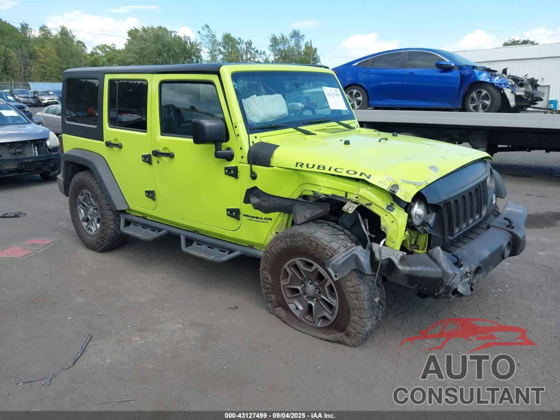JEEP WRANGLER UNLIMITED 2017 - 1C4BJWFG8HL548187