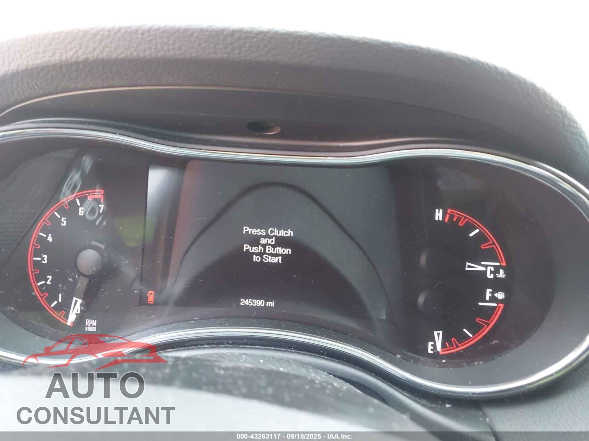 DODGE DURANGO 2015 - 1C4RDHAG3FC937759