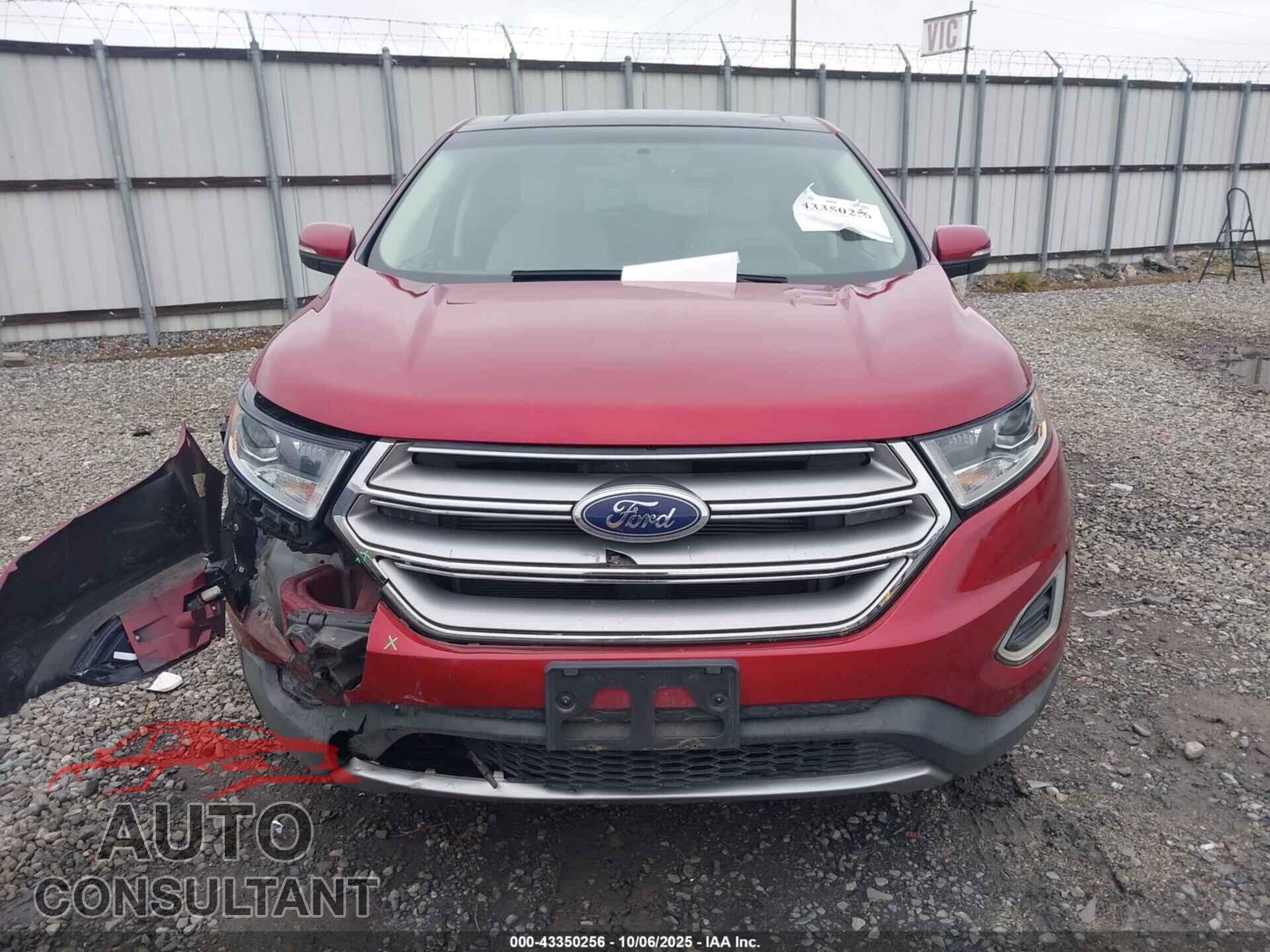 FORD EDGE 2015 - 2FMTK3J84FBB70748