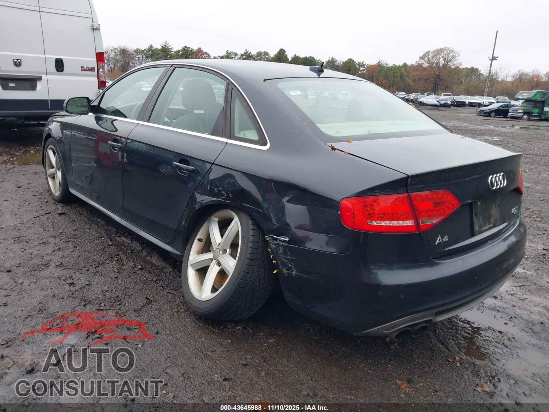 AUDI A4 2012 - WAUFFAFL7CA116405