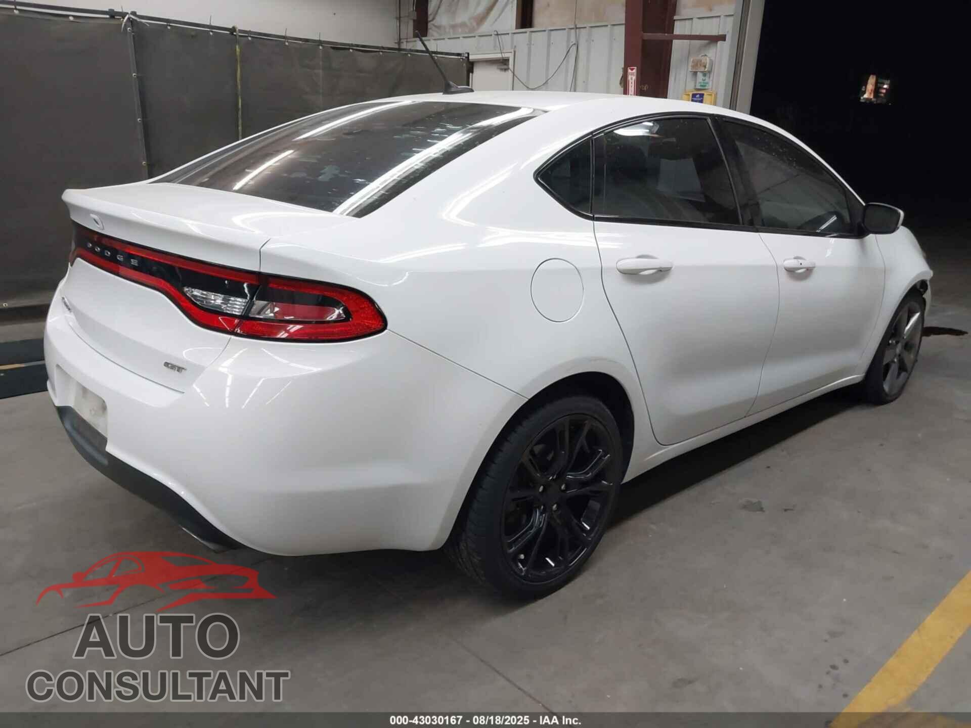 DODGE DART 2015 - 1C3CDFEB8FD112002