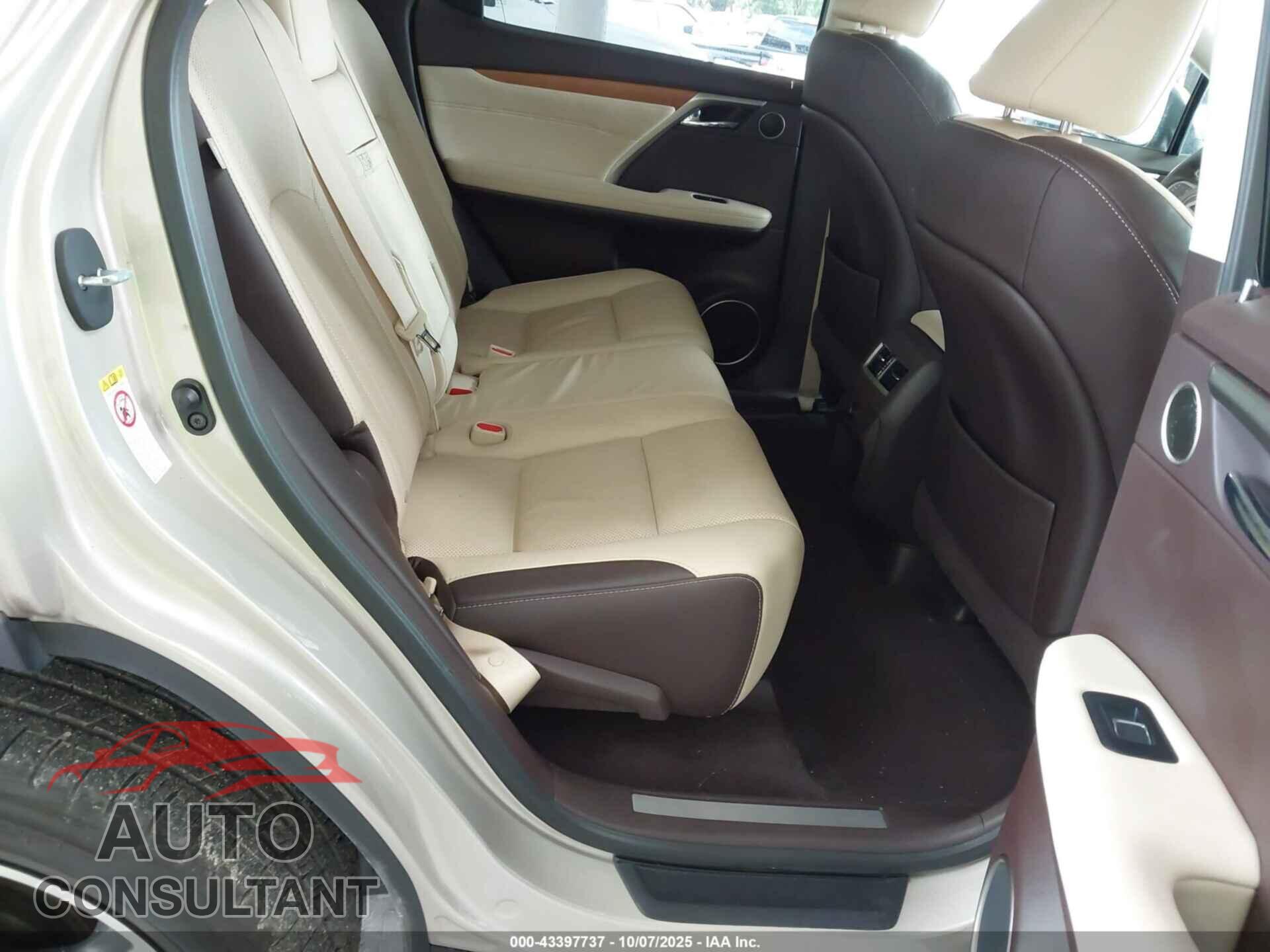 LEXUS RX 350 2017 - 2T2ZZMCA9HC071929