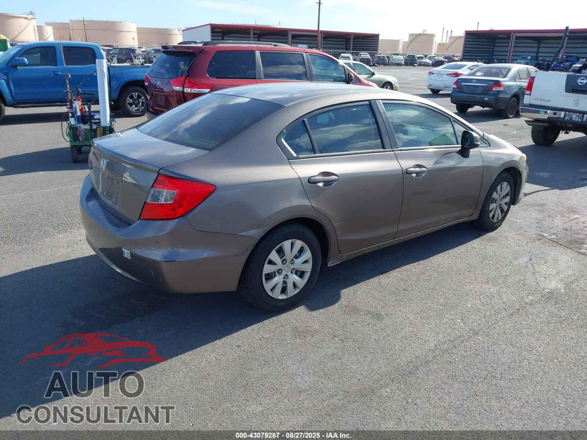 HONDA CIVIC 2012 - 2HGFB2F57CH559372