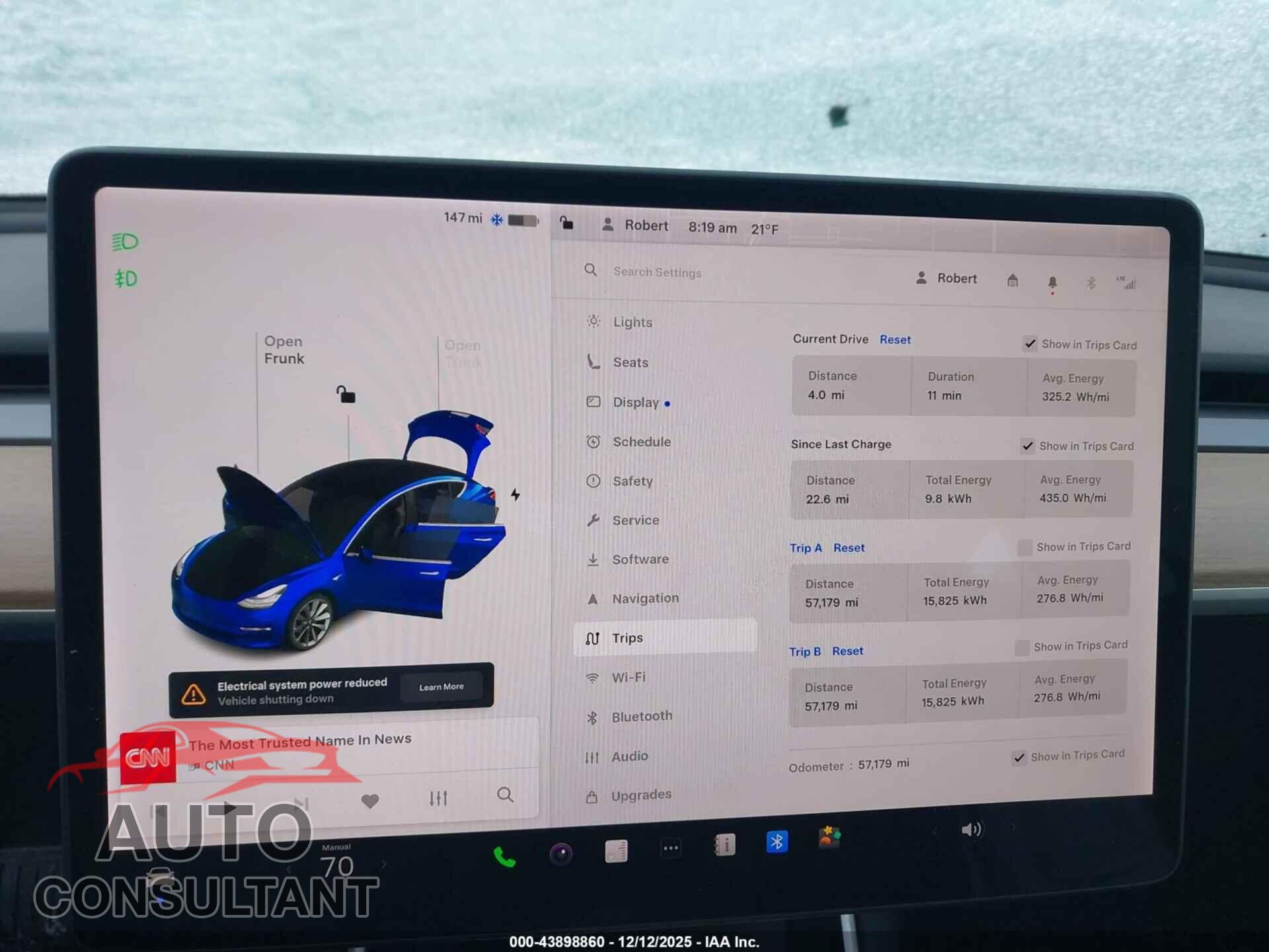 TESLA MODEL 3 2018 - 5YJ3E1EA7JF124999