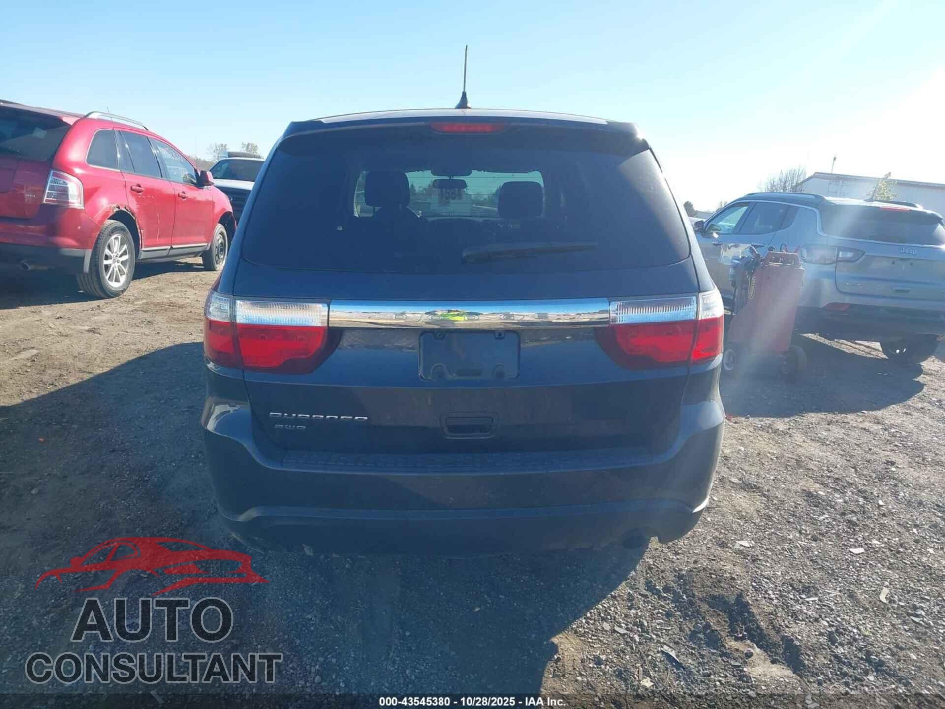 DODGE DURANGO 2013 - 1C4RDJAG3DC686083
