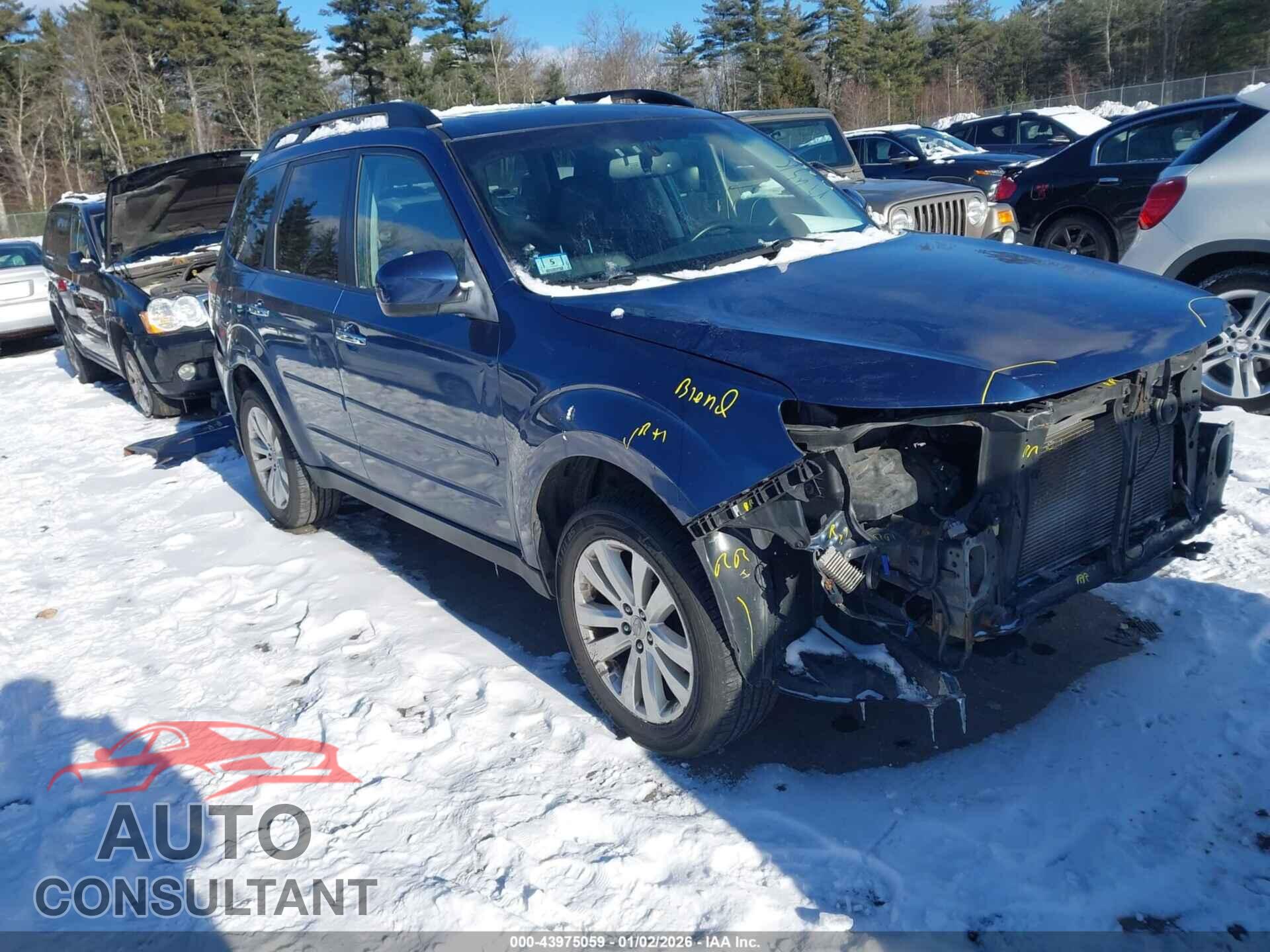 SUBARU FORESTER 2012 - JF2SHAEC5CH447103