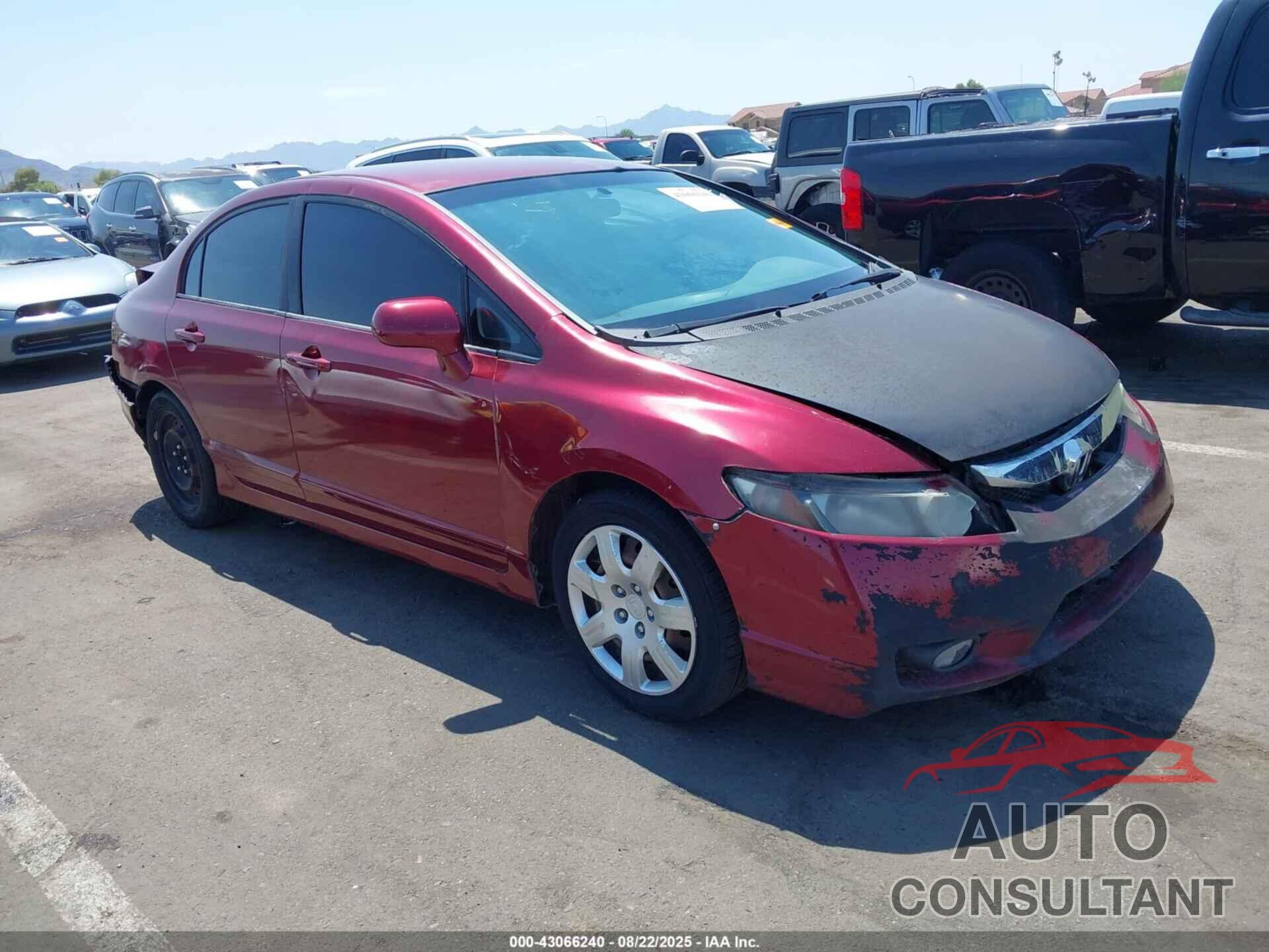 HONDA CIVIC 2011 - 2HGFA1F52BH548307