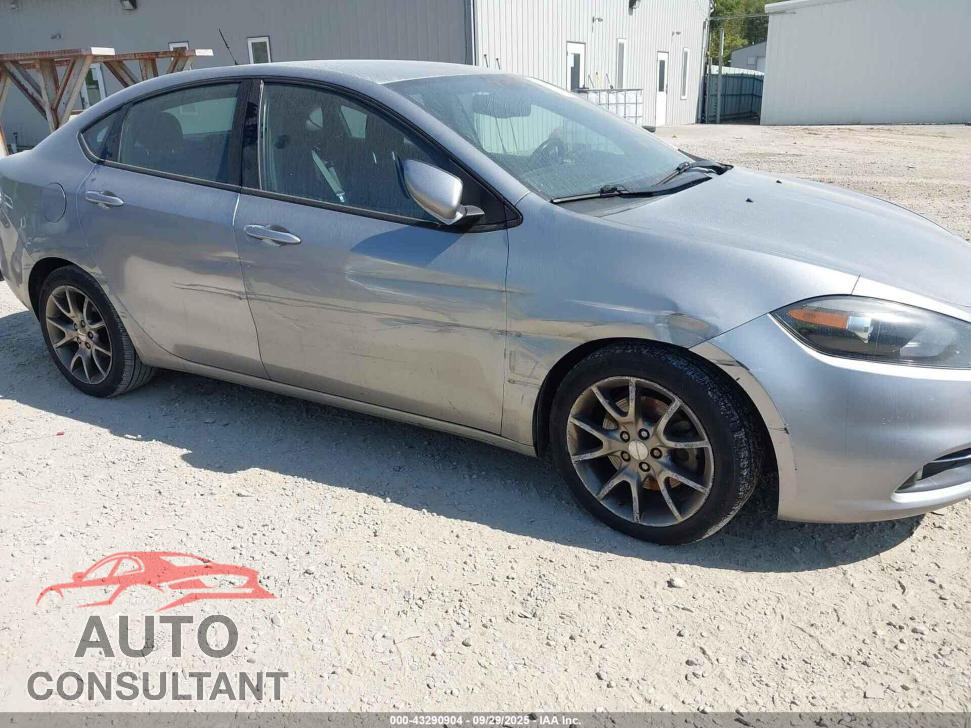 DODGE DART 2014 - 1C3CDFBB6ED909688