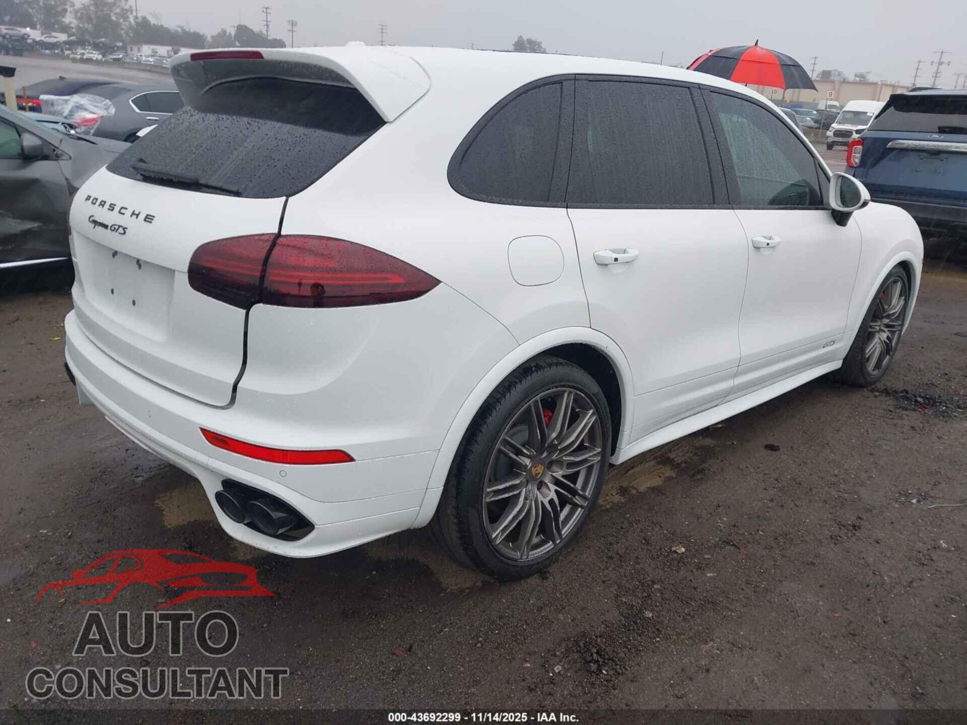 PORSCHE CAYENNE 2016 - WP1AD2A29GLA78708