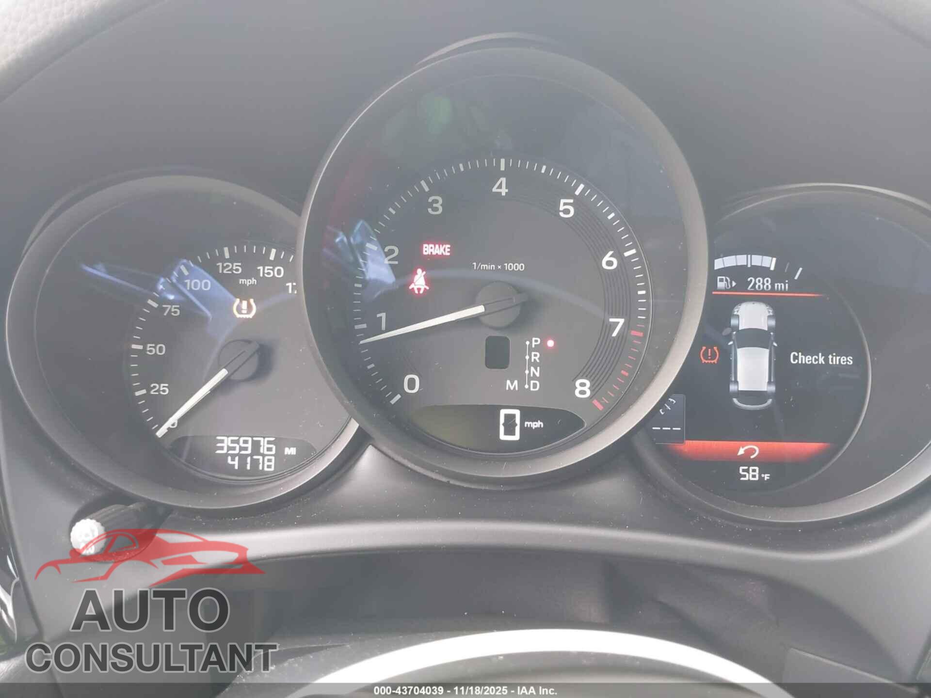 PORSCHE MACAN 2022 - WP1AA2A55NLB10070