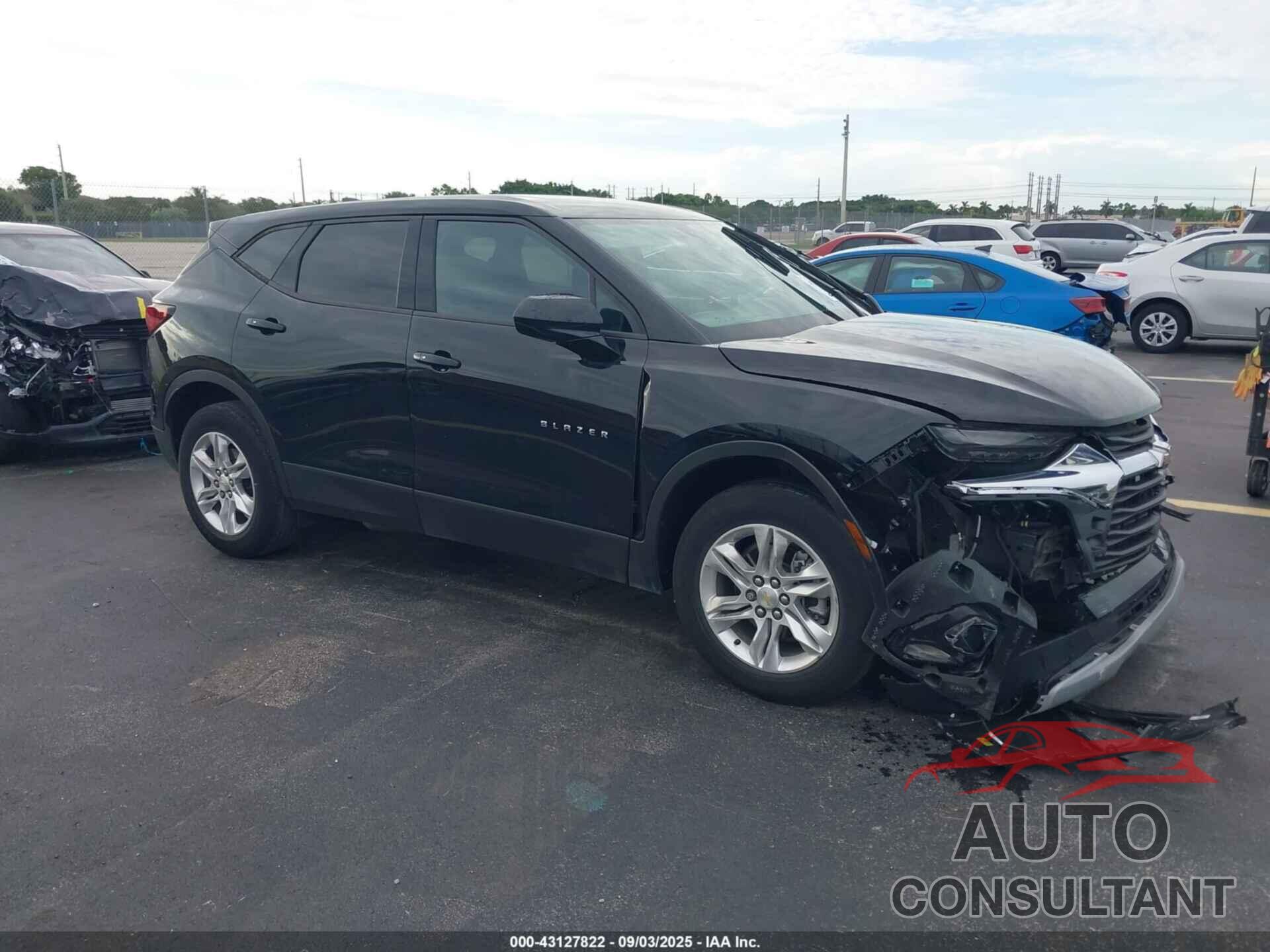 CHEVROLET BLAZER 2022 - 3GNKBCR47NS201332