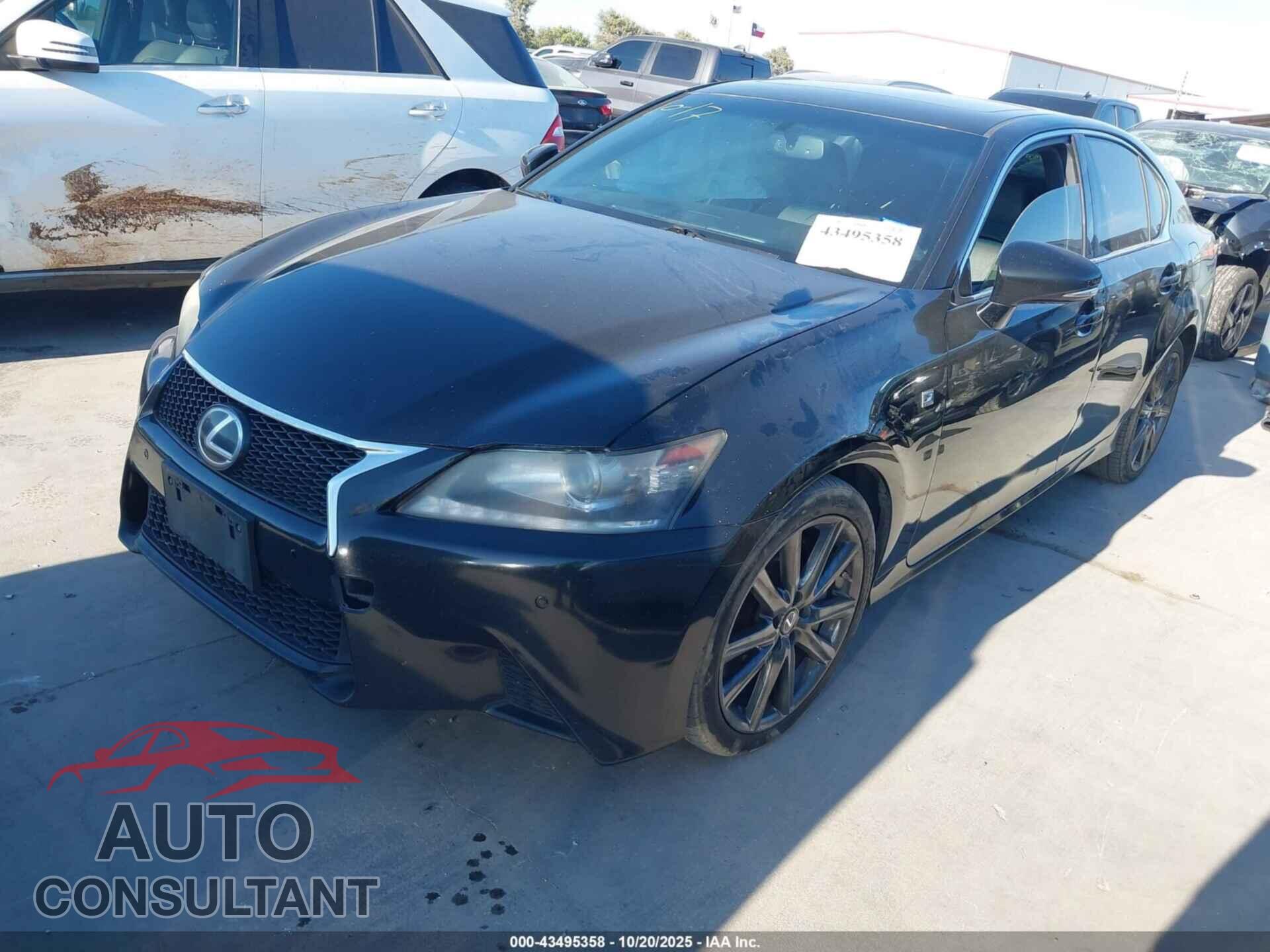 LEXUS GS 350 2013 - JTHBE1BL6D5019649