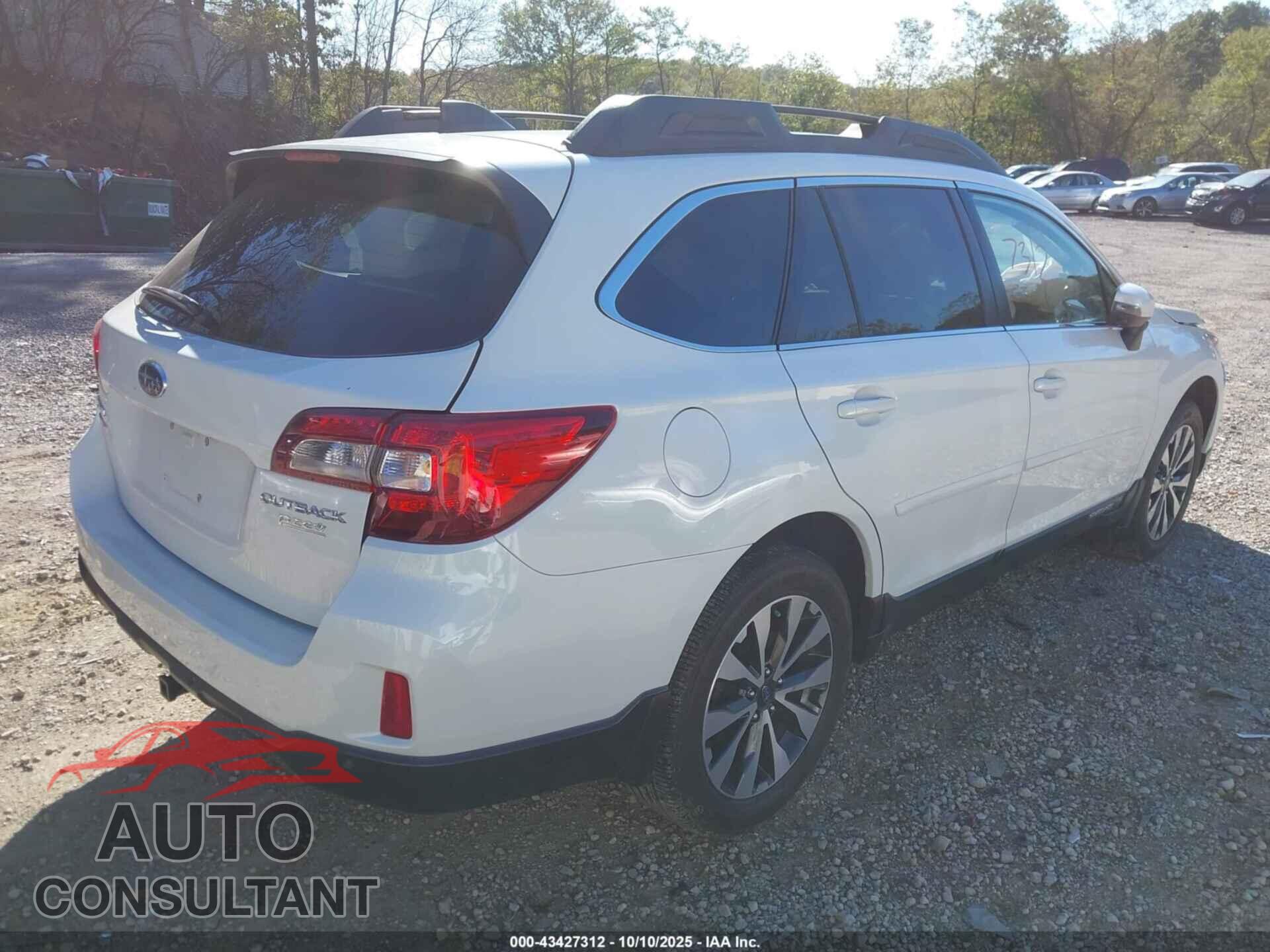 SUBARU OUTBACK 2017 - 4S4BSANC2H3276116